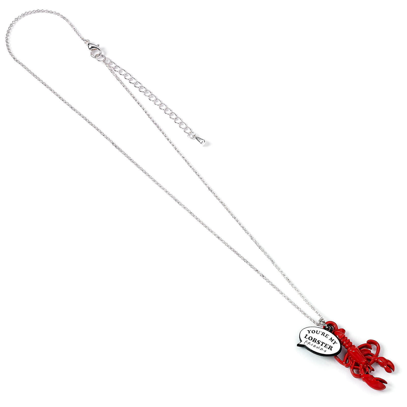 Friends You're My Lobster Charm Necklace
