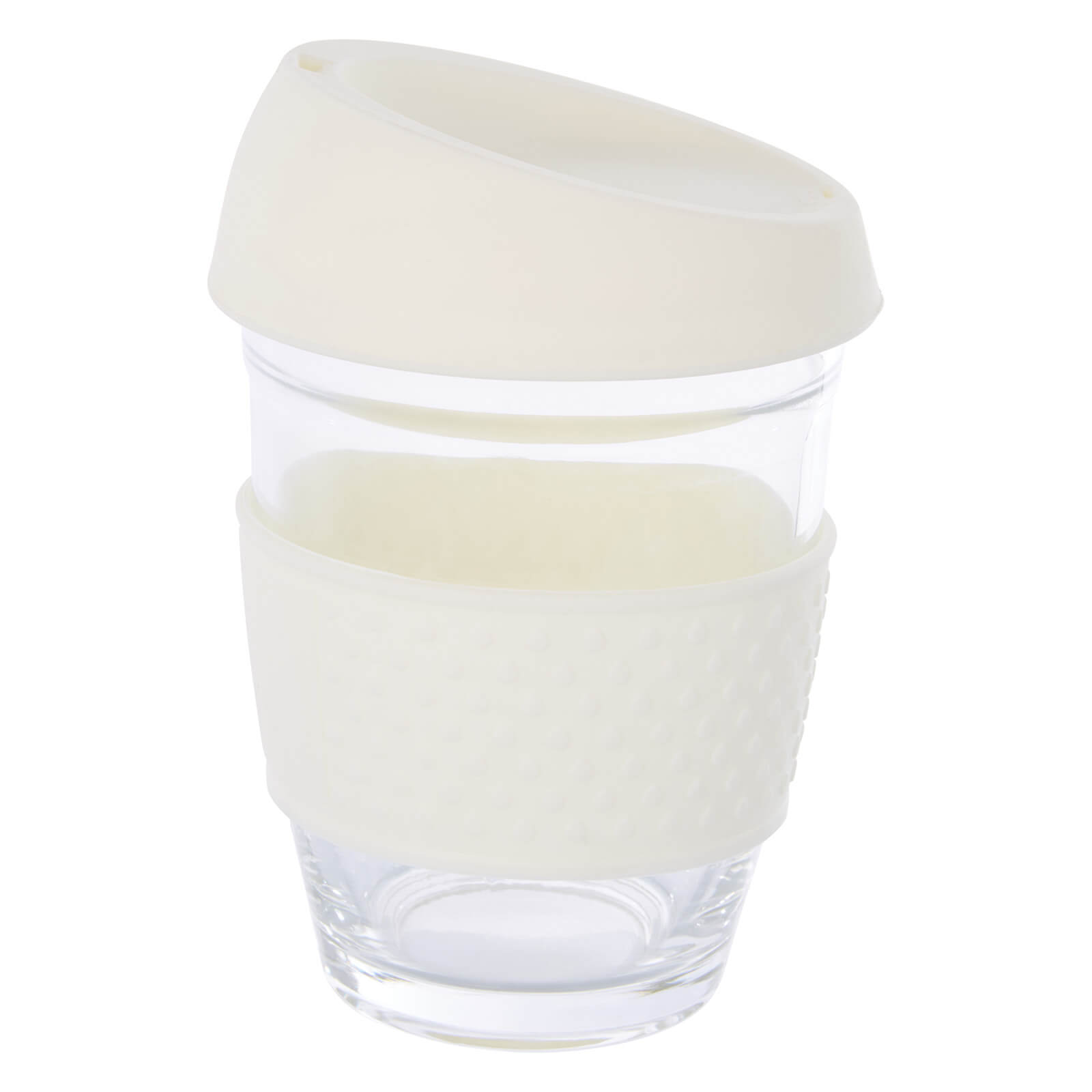 Mimo Glass Travel Mug - Cream