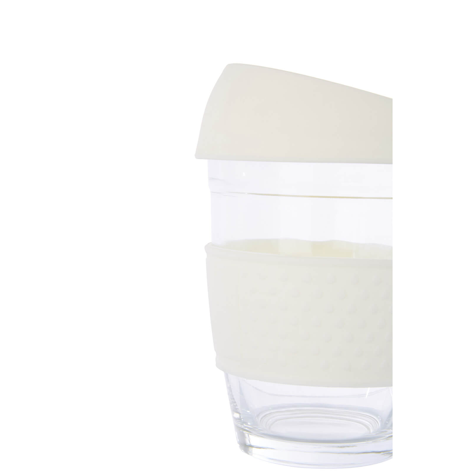 Mimo Glass Travel Mug - Cream