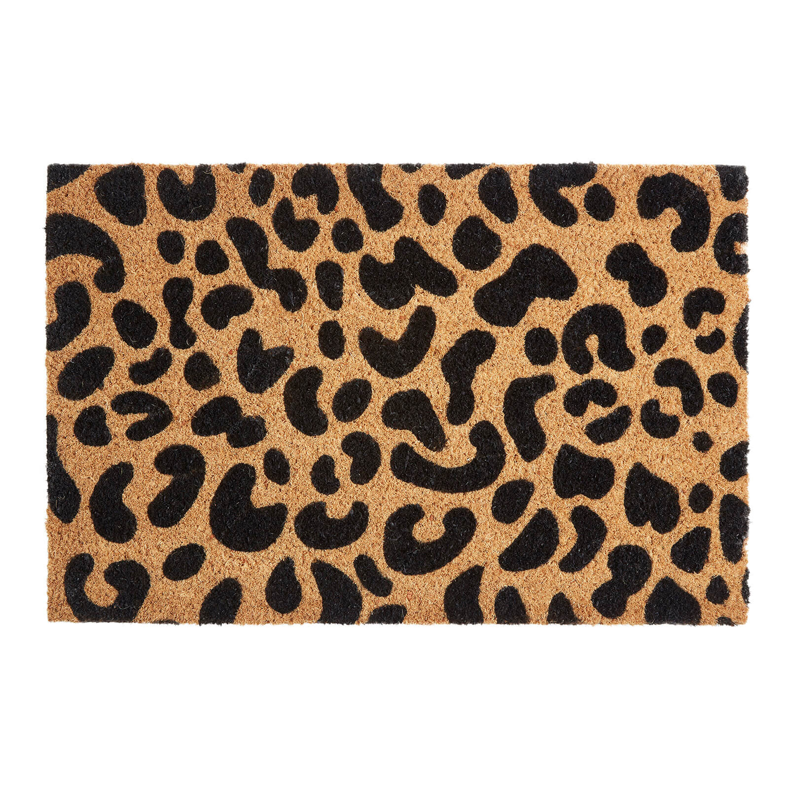 Leopard Print Doormat - Coir