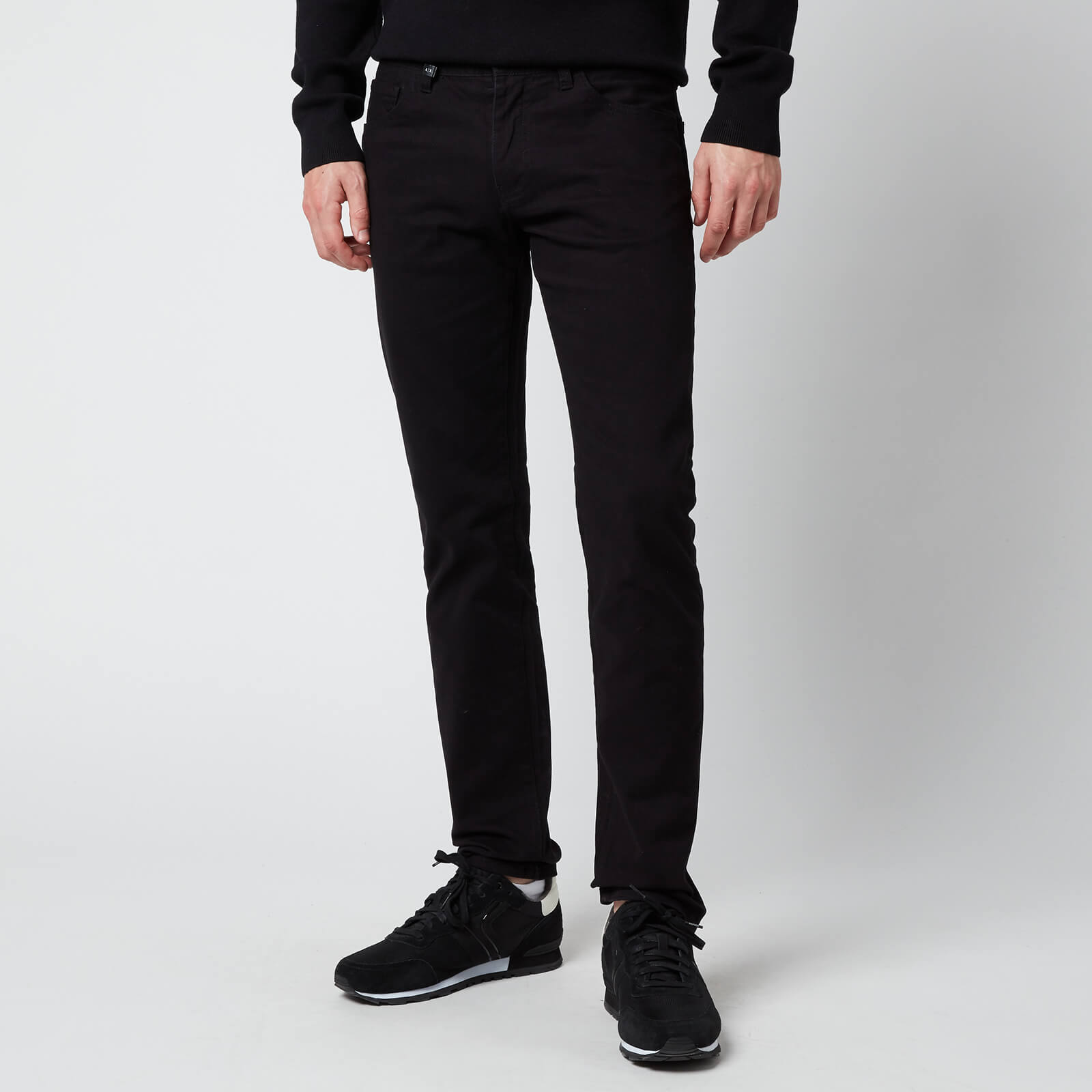 Armani Exchange Men's Slim Denim Jeans - Black - W30/L32