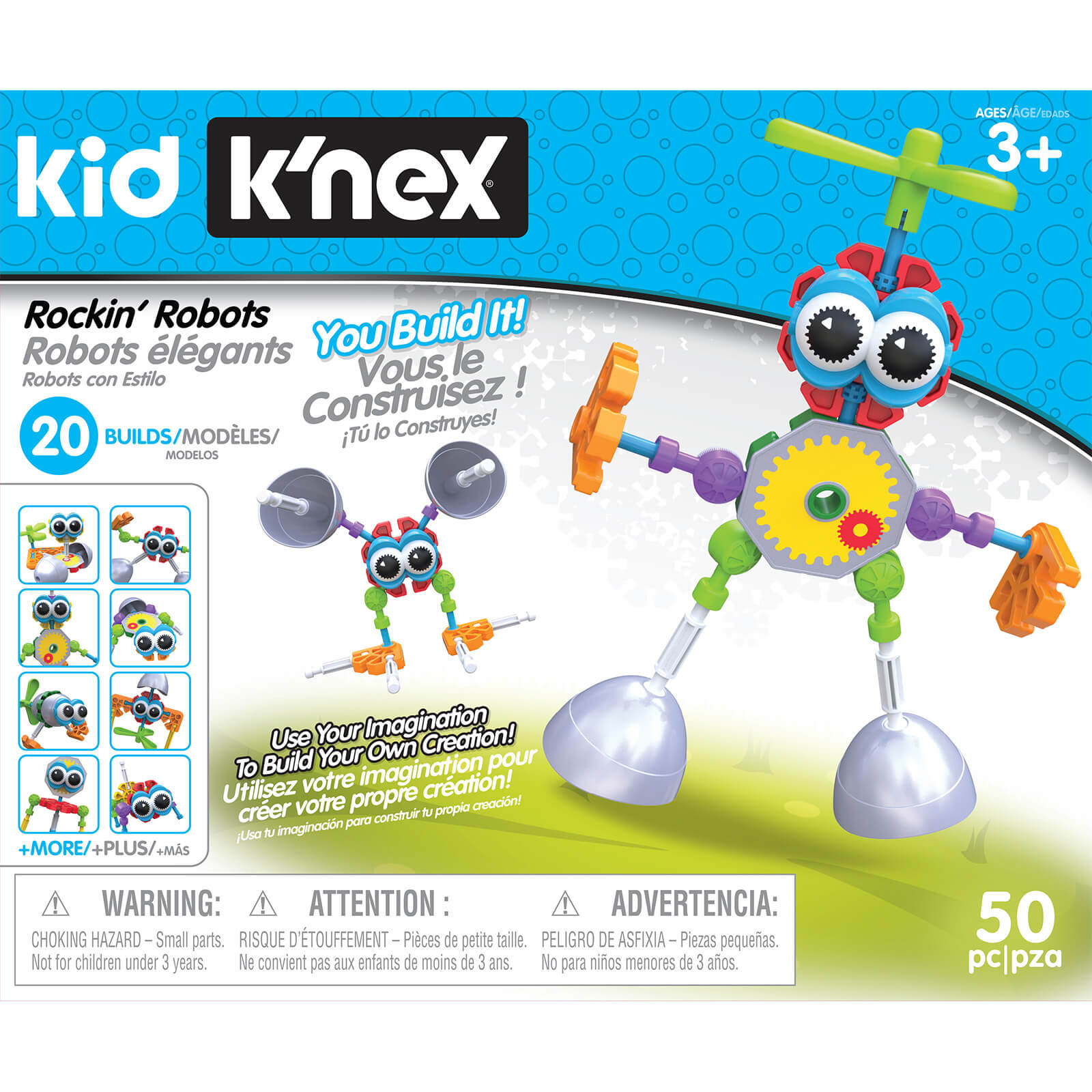 Kid K'nex - Rockin' Robots Building Set
