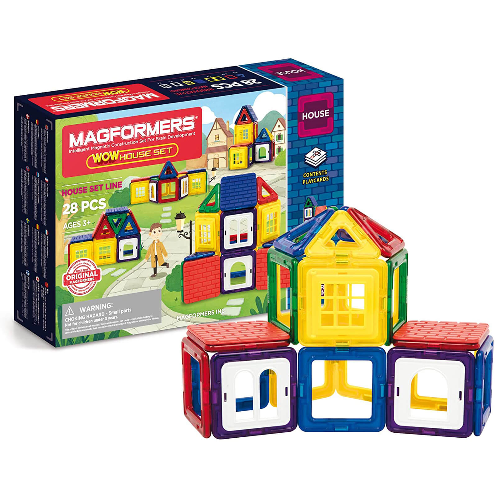 Magformers - WOW House Magnetic Building Set (28pc)