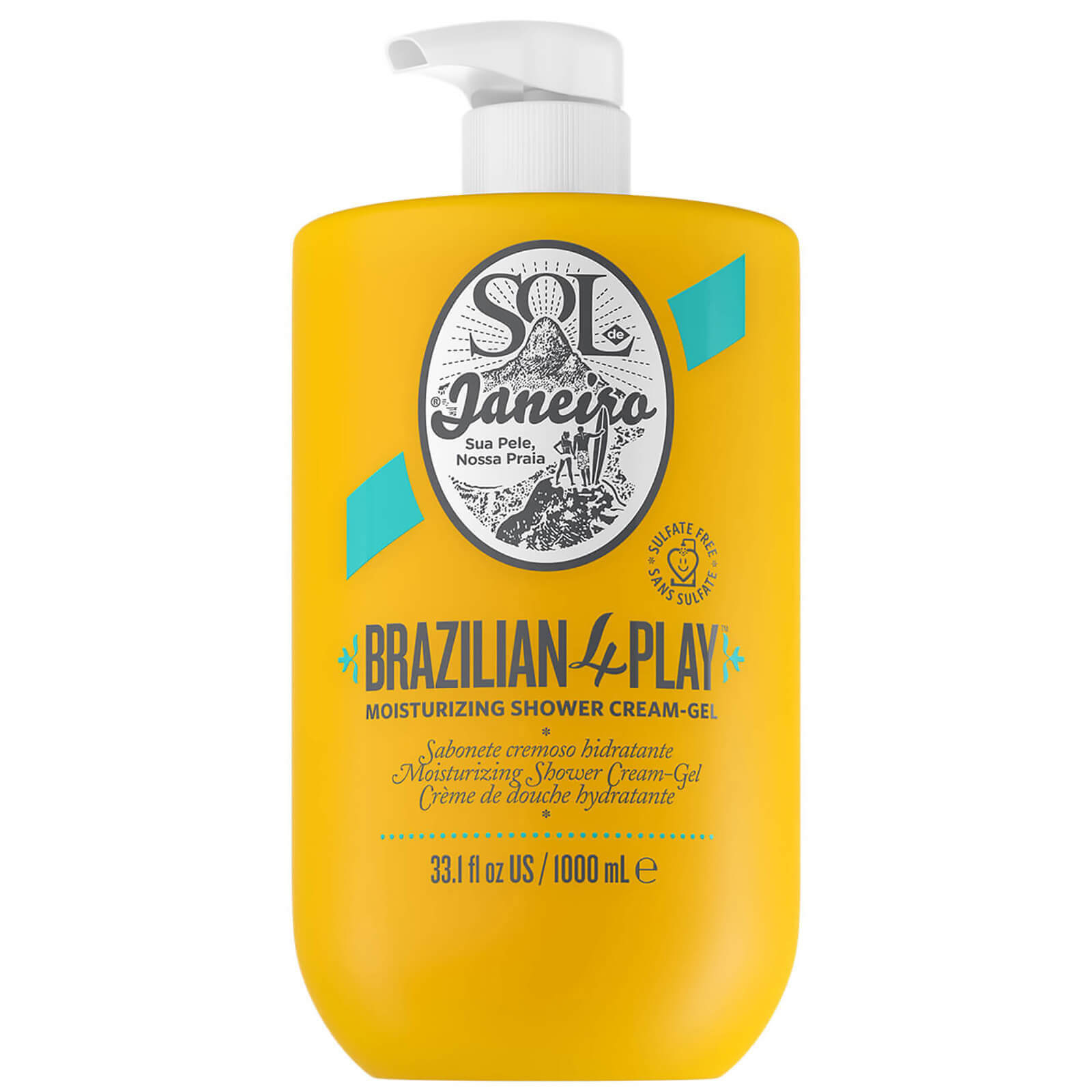 Sol de Janeiro Brazilian 4Play Crema-Gel da doccia idratante 1000ml