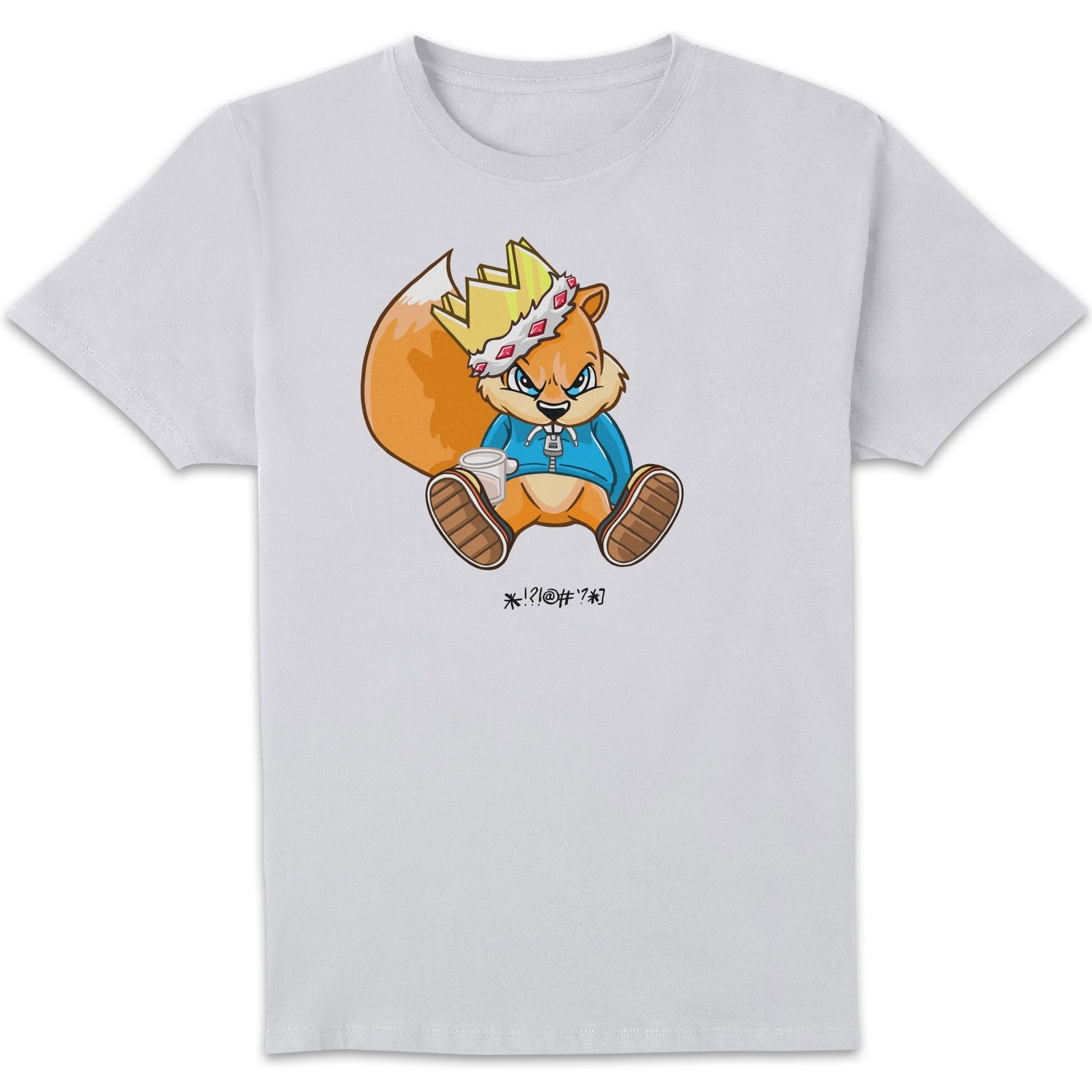 Conker Body Graffiti Unisex T-Shirt - White - 5XL - White