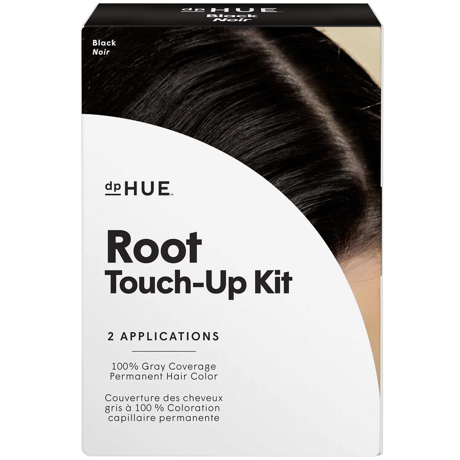 dpHUE Root Touch-Up Hair Kit - Black | Dermstore