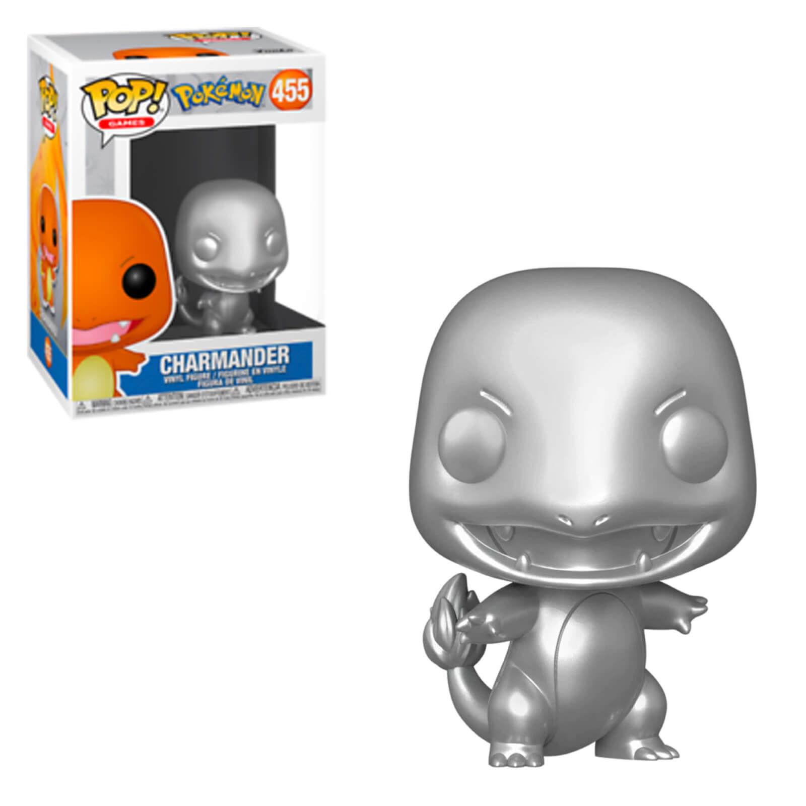 Pokémon Charmander Metallic Funko Pop! Vinyl