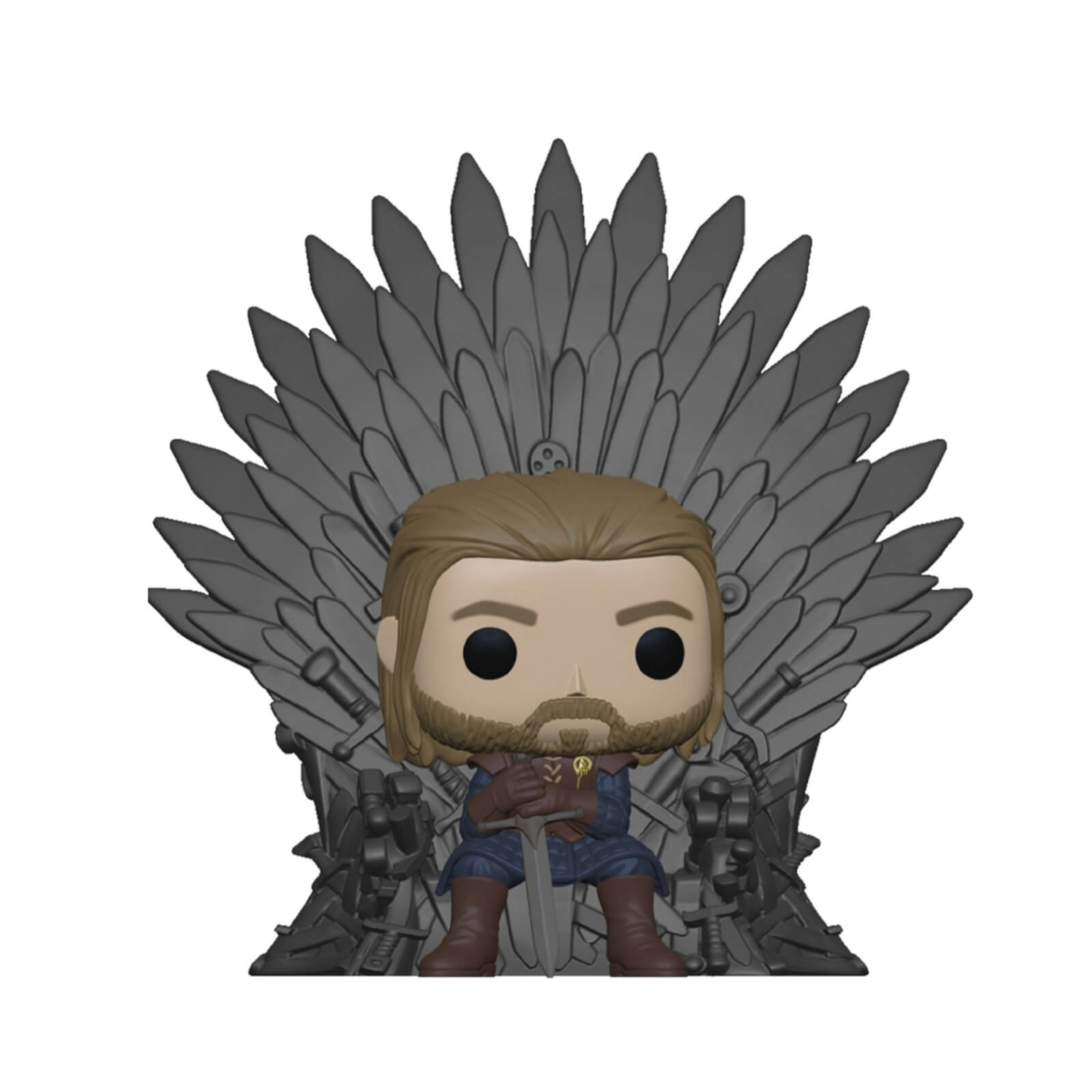 Game of Thrones Ned Stark on Throne Funko Pop! Deluxe