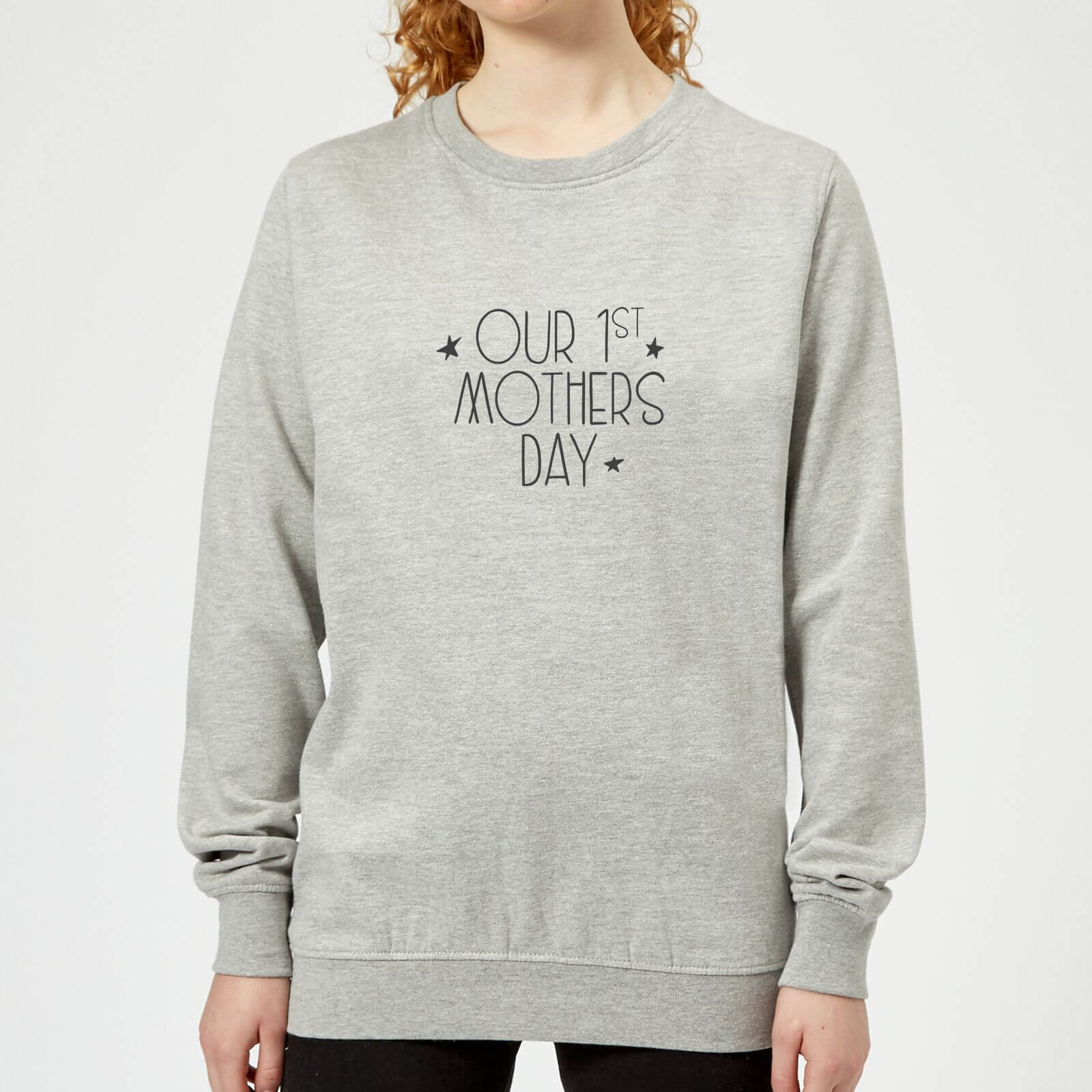 Our 1st Mothers Day Women's Sweatshirt - Grey - XS - Grey