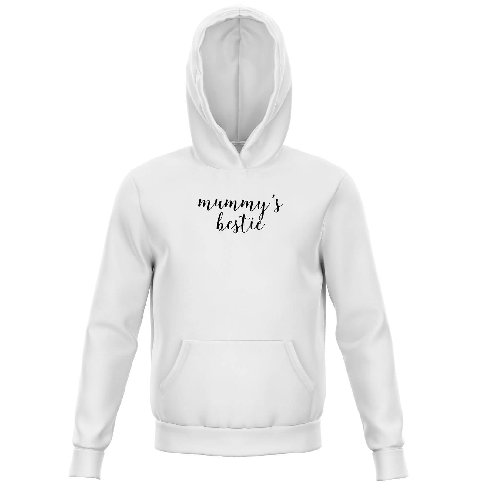 Mummy's Bestie Kids' Hoodie - White - 3-4 Years - White
