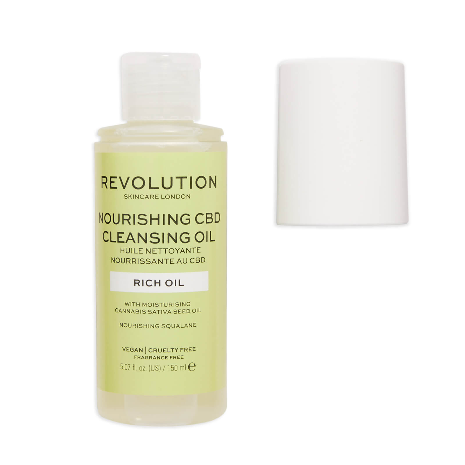 

Revolution Skincare Nourishing CBD Cleansing Oil 150ml