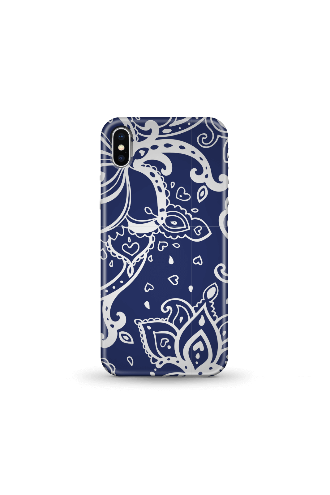 Blue Paisley Phone Case for iPhone and Android - iPhone 5/5s - Snap Case - Matte