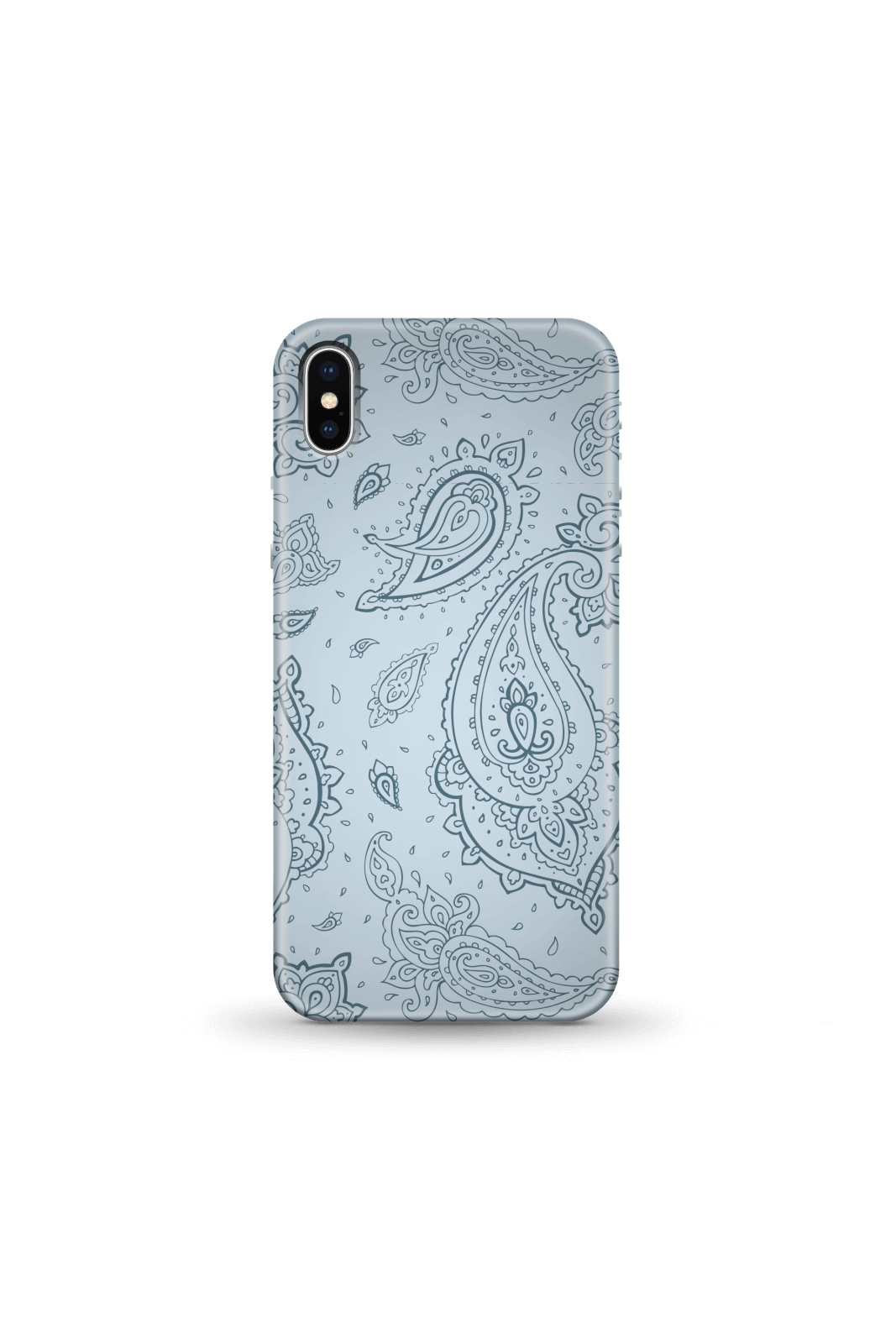 Light Blue Paisley Phone Case for iPhone and Android - iPhone 5/5s - Snap Case - Matte