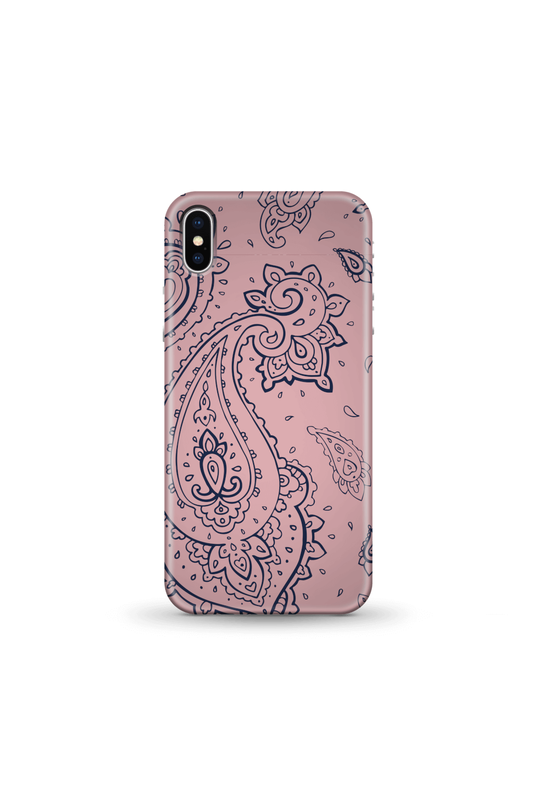 Pink & Blue Paisley Phone Case for iPhone and Android - iPhone 5/5s - Snap Case - Matte