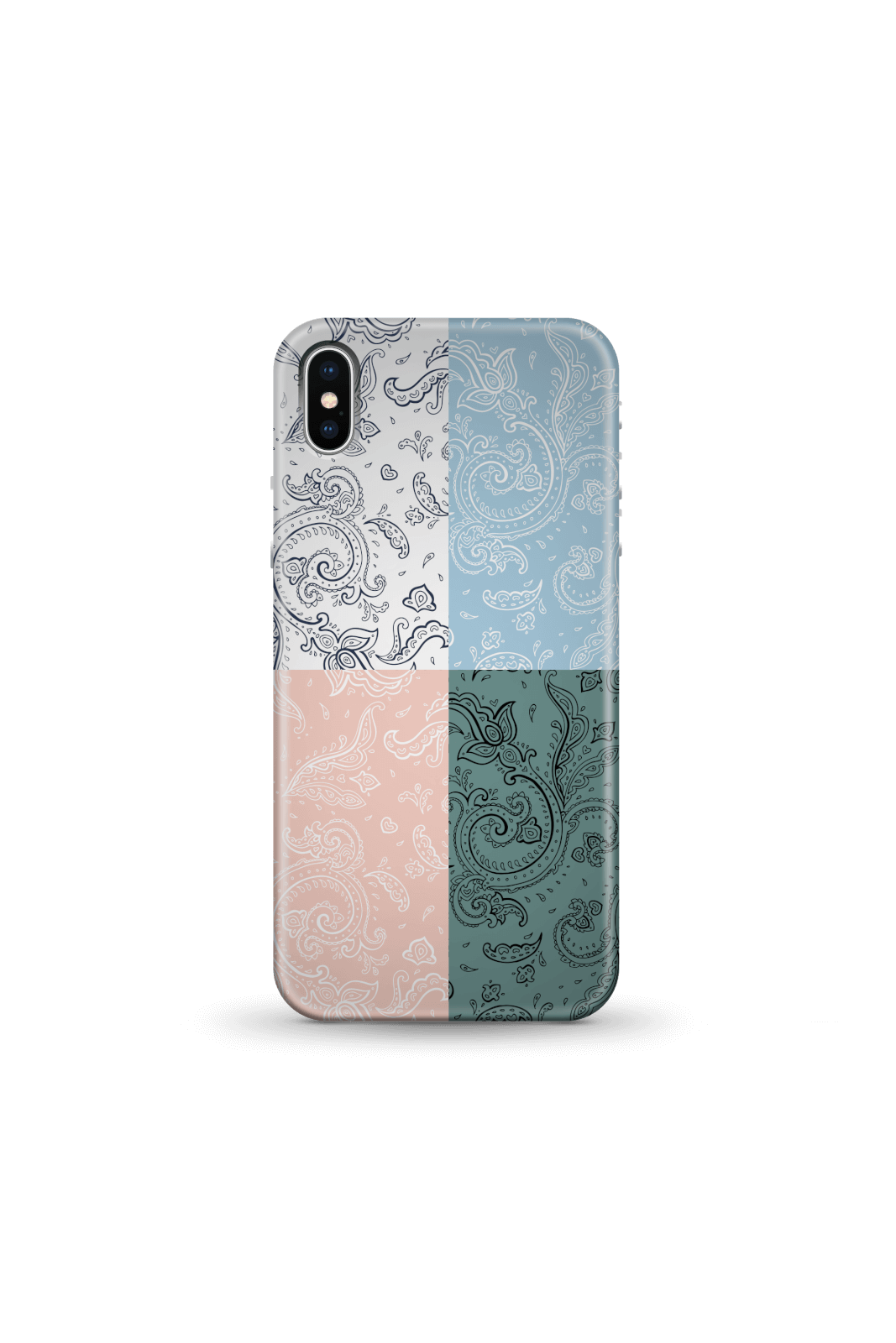 Patchwork Paisley Phone Case for iPhone and Android - iPhone 5/5s - Snap Case - Matte