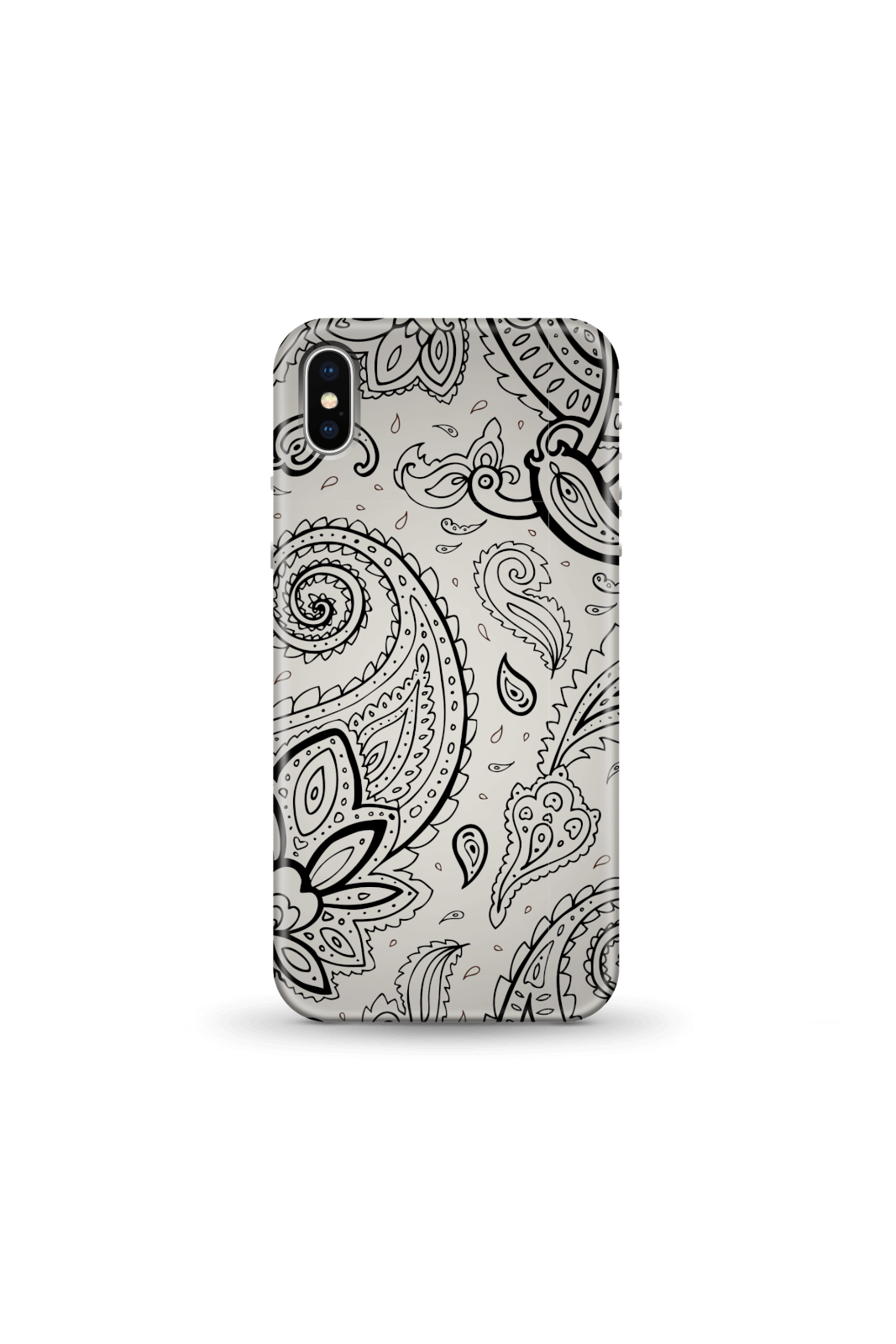 Neutral Paisley Phone Case for iPhone and Android - iPhone 5/5s - Snap Case - Matte