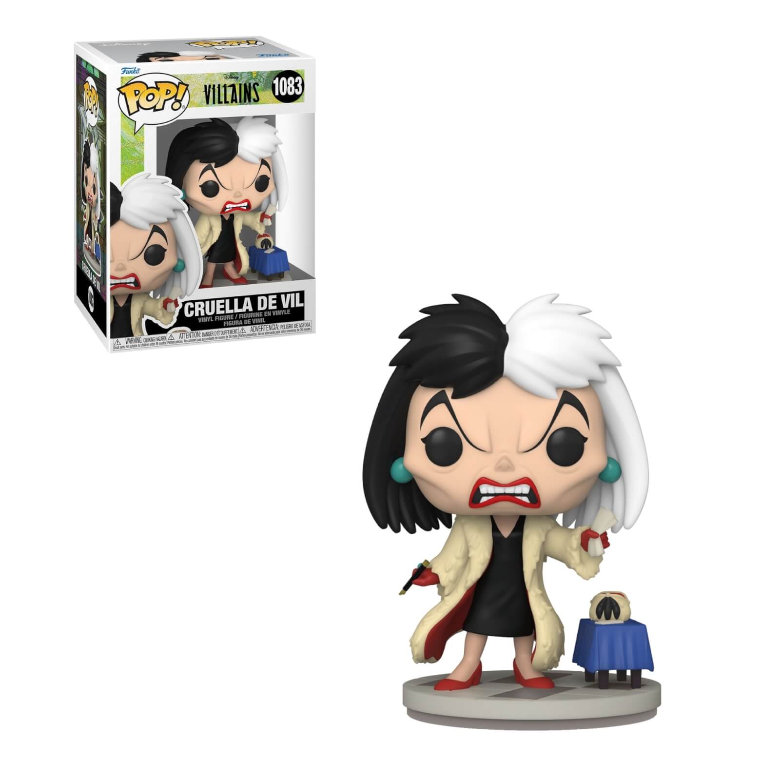 Disney Villains 101 Dalmatians Cruella de Vil Funko Pop! Vinyl