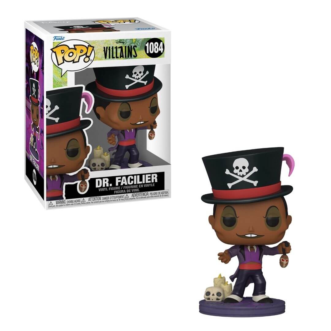 disney villains the princess and the frog doctor facilier funko pop! vinyl