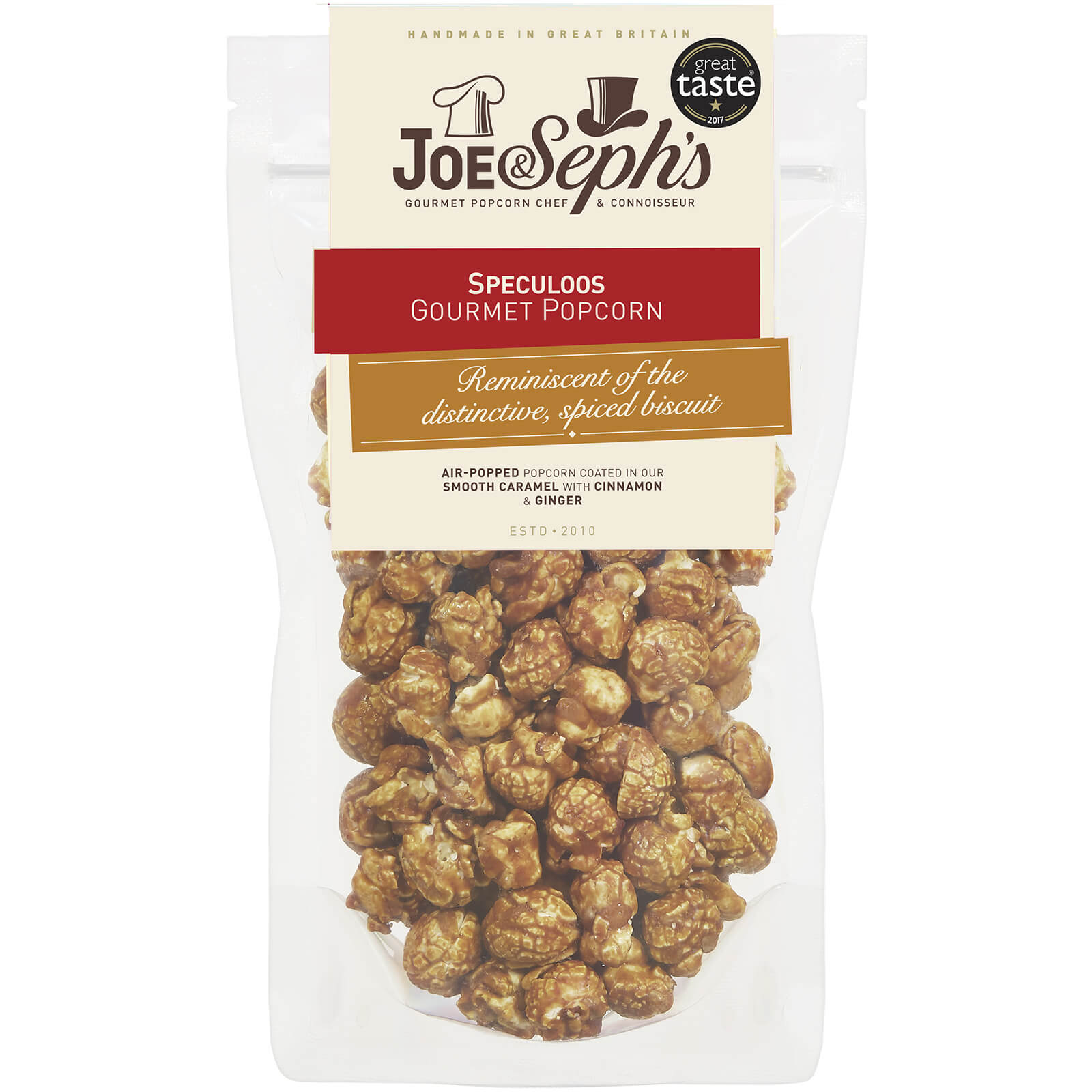Joe & Seph's Speculoos Popcorn Pouch - 120g