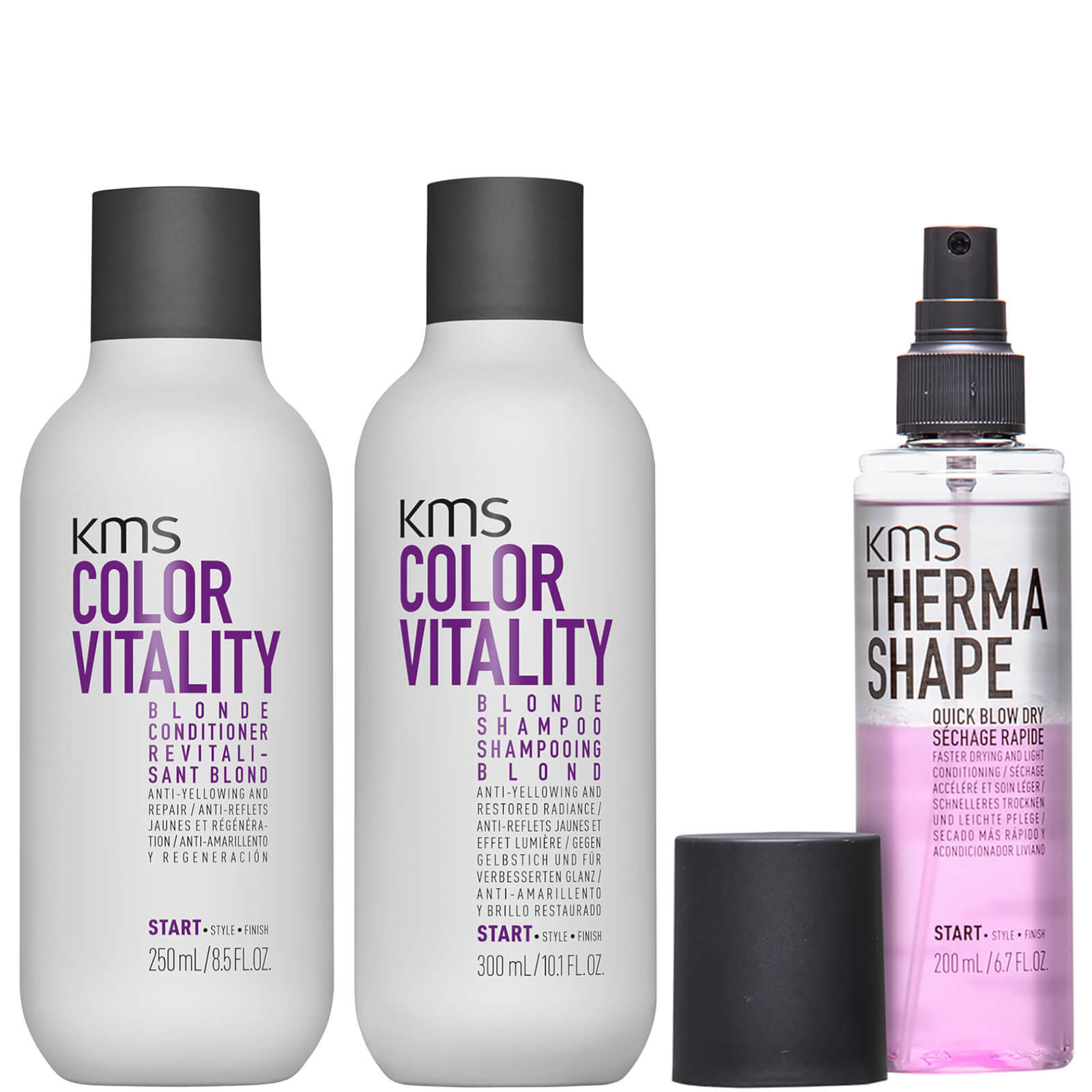 KMS Color Vitality Blonde Trio (Worth PS62.25)