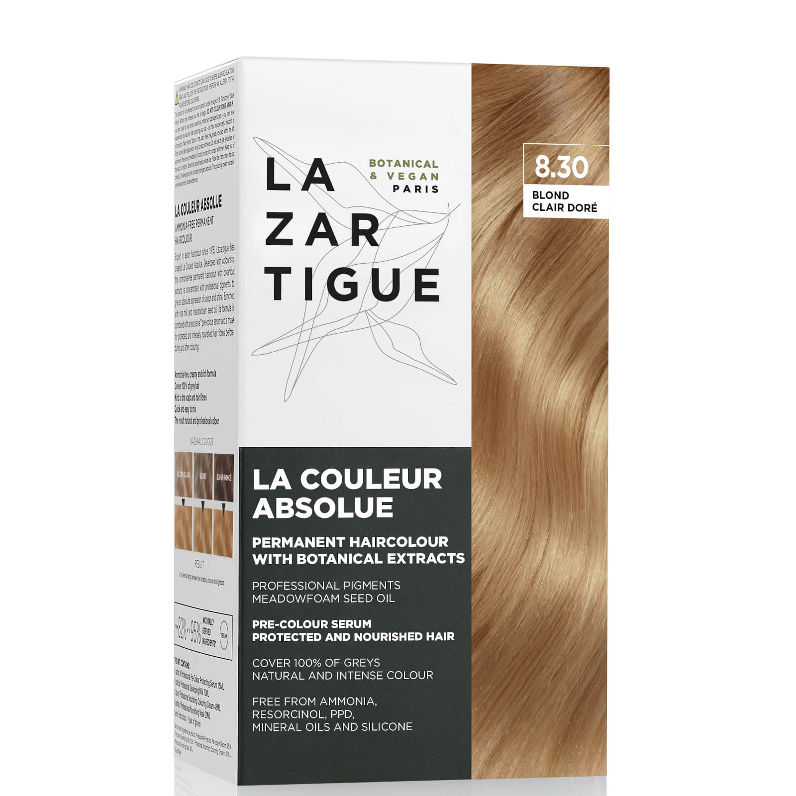 Lazartigue Absolute Colour - 8.30 Light Golden Blonde 153ml