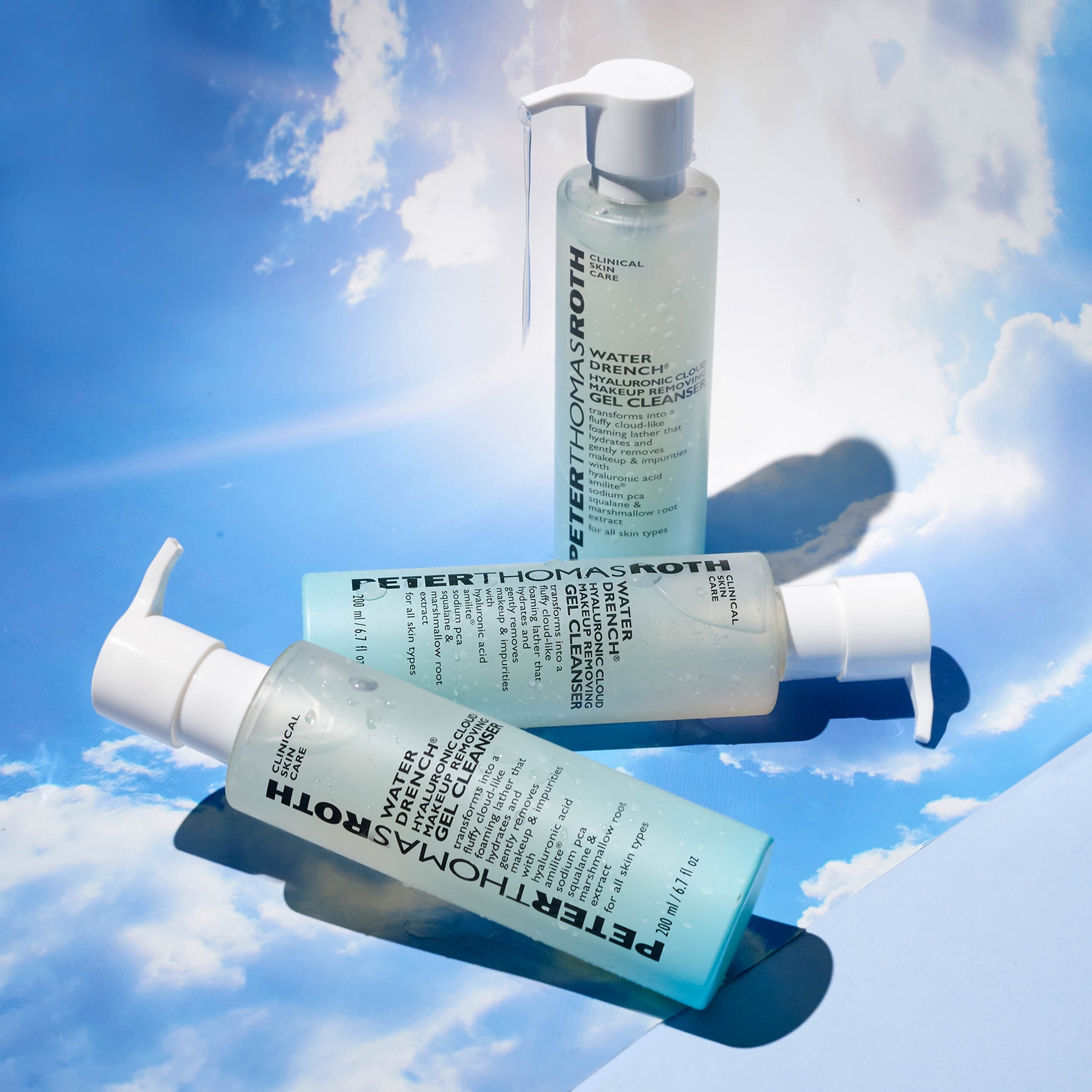 Thumbnail - Peter Thomas Roth Water Drench Hyaluronic Cloud Reinigungsgel 200 ml