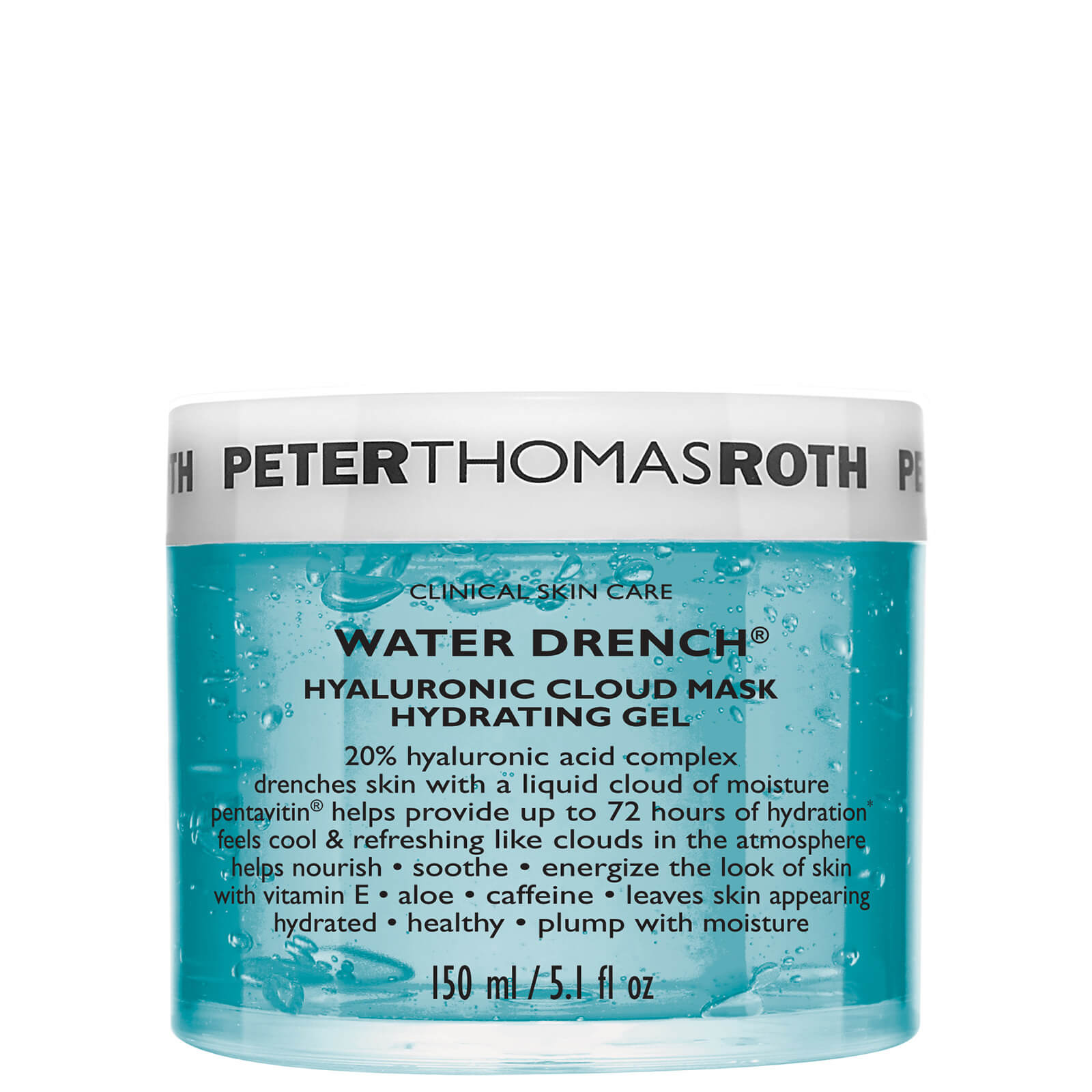 Peter Thomas Roth Water Drench Hyaluronic Cloud Mask (Various Sizes) - 150ml