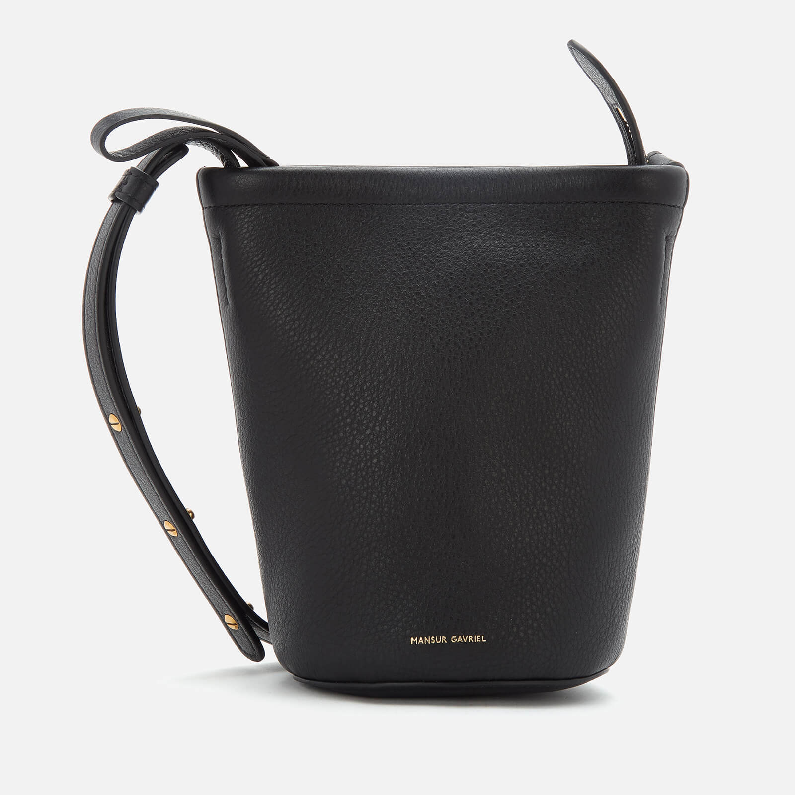Mansur Gavriel Women's Mini Zip Bucket Bag - Black