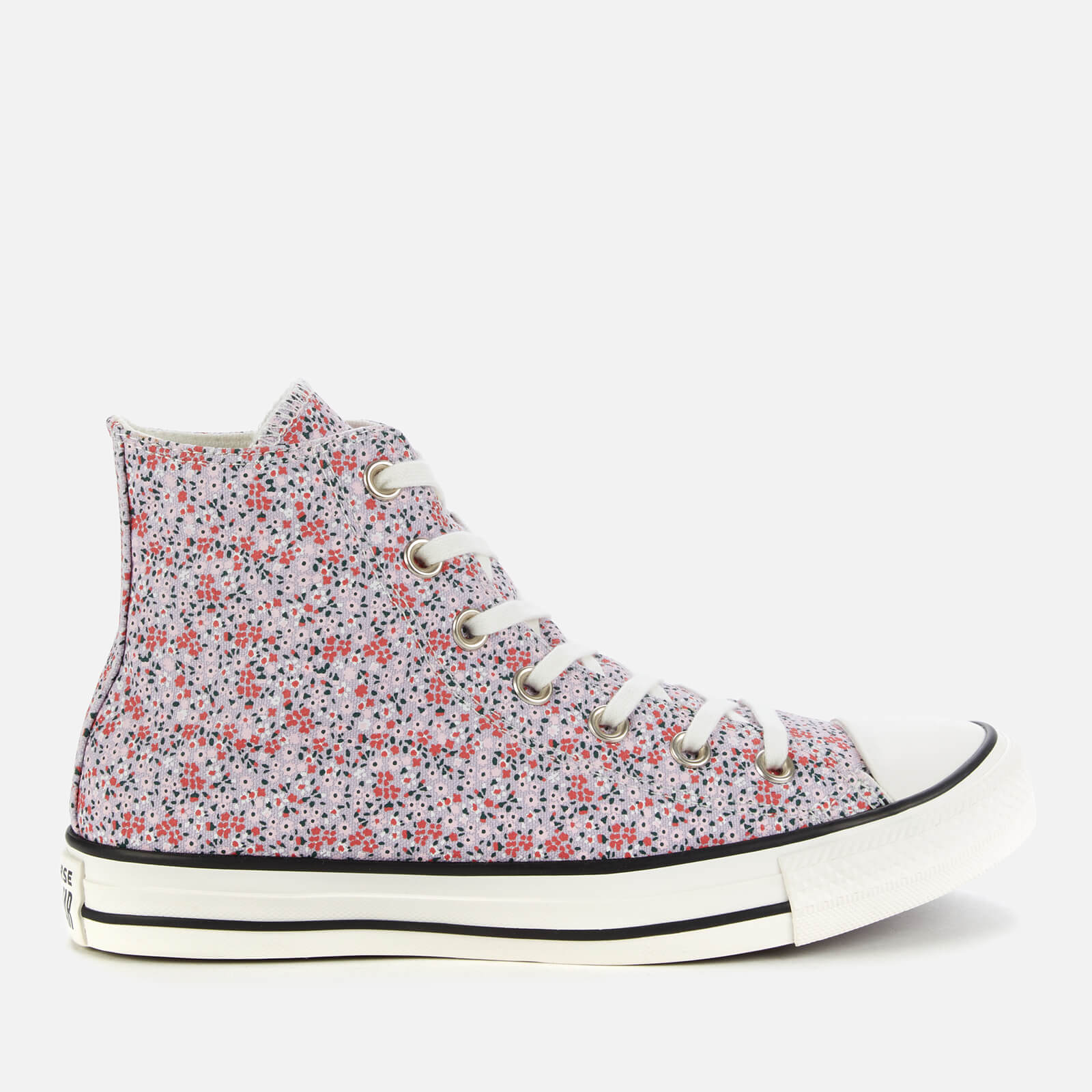 Converse Women's Chuck Taylor All Star Hi-Top Trainers - Vintage White/Pink Foam - UK 3