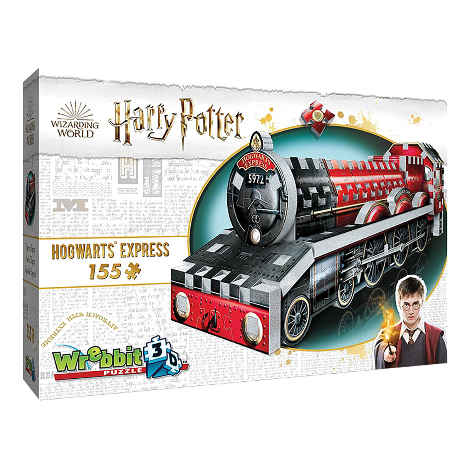 Harry Potter: Mini Hogwarts Express 3D Puzzle (155 Pieces)