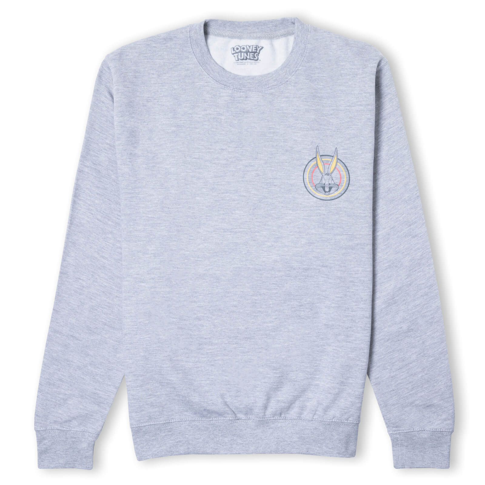 Looney Tunes Bugs Bunny Unisex Sweatshirt - Grey - L - Grey
