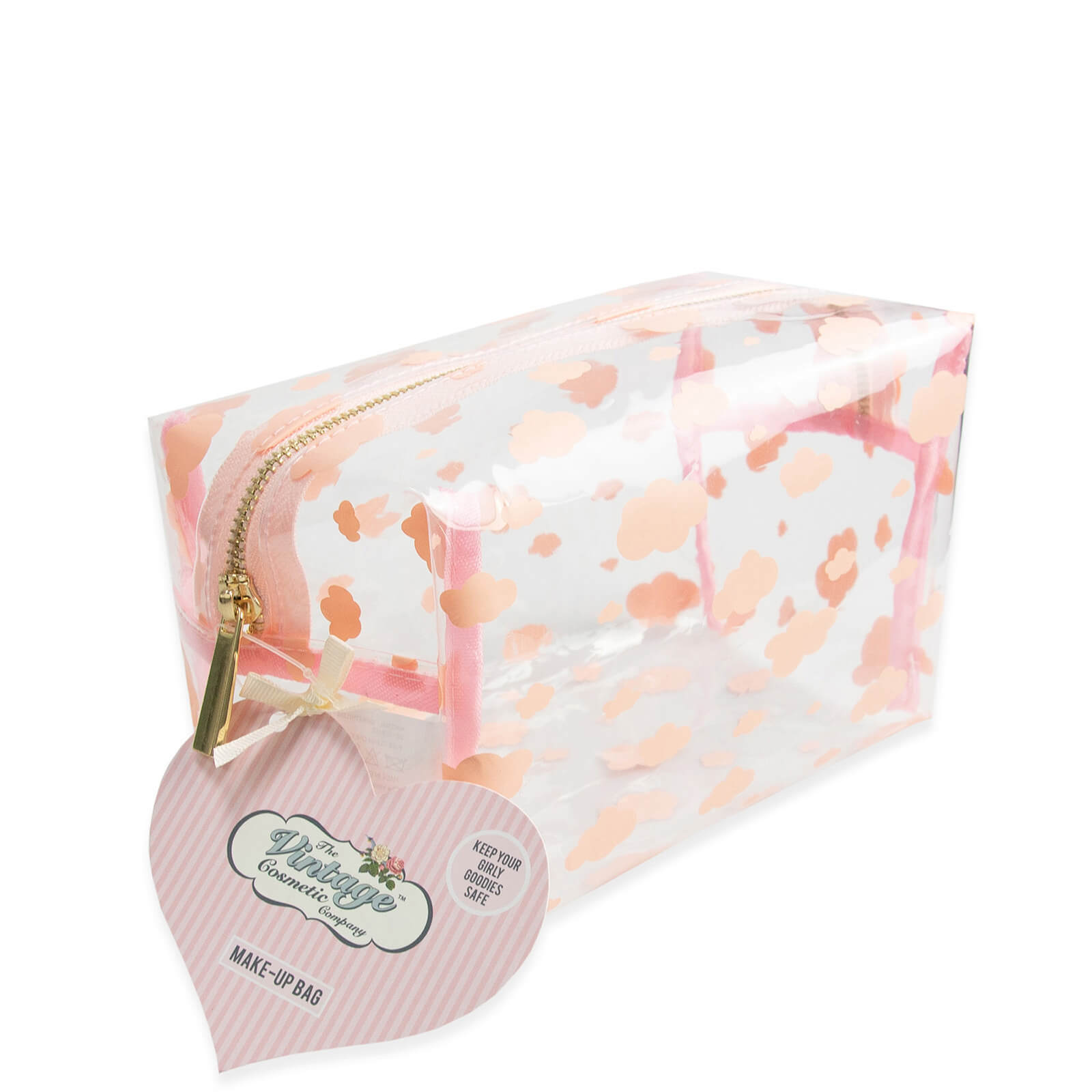 

The Vintage Cosmetic Company Make-up Bag - Pink Cloud