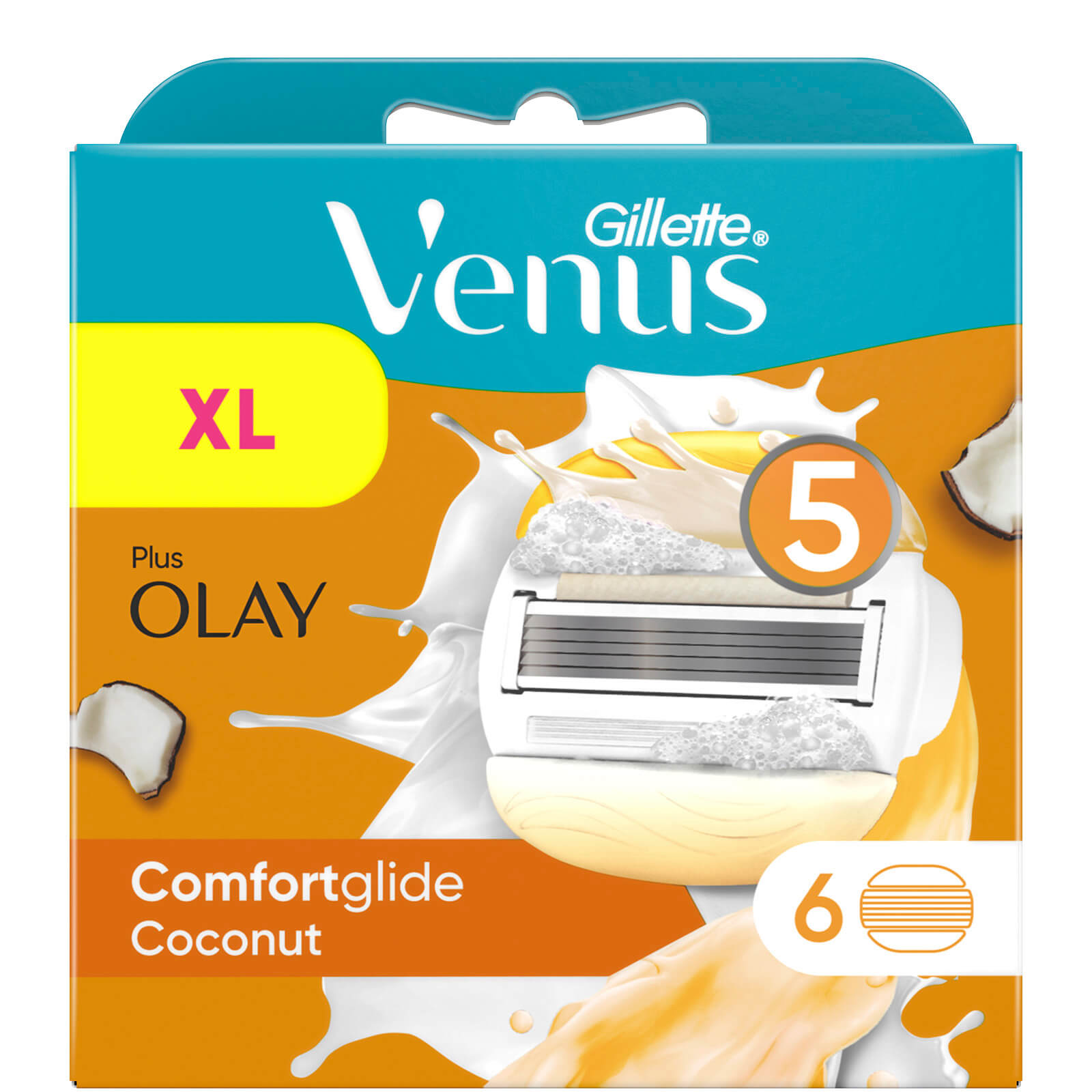 

Venus Comfortglide with Olay Blades (6 Pack)