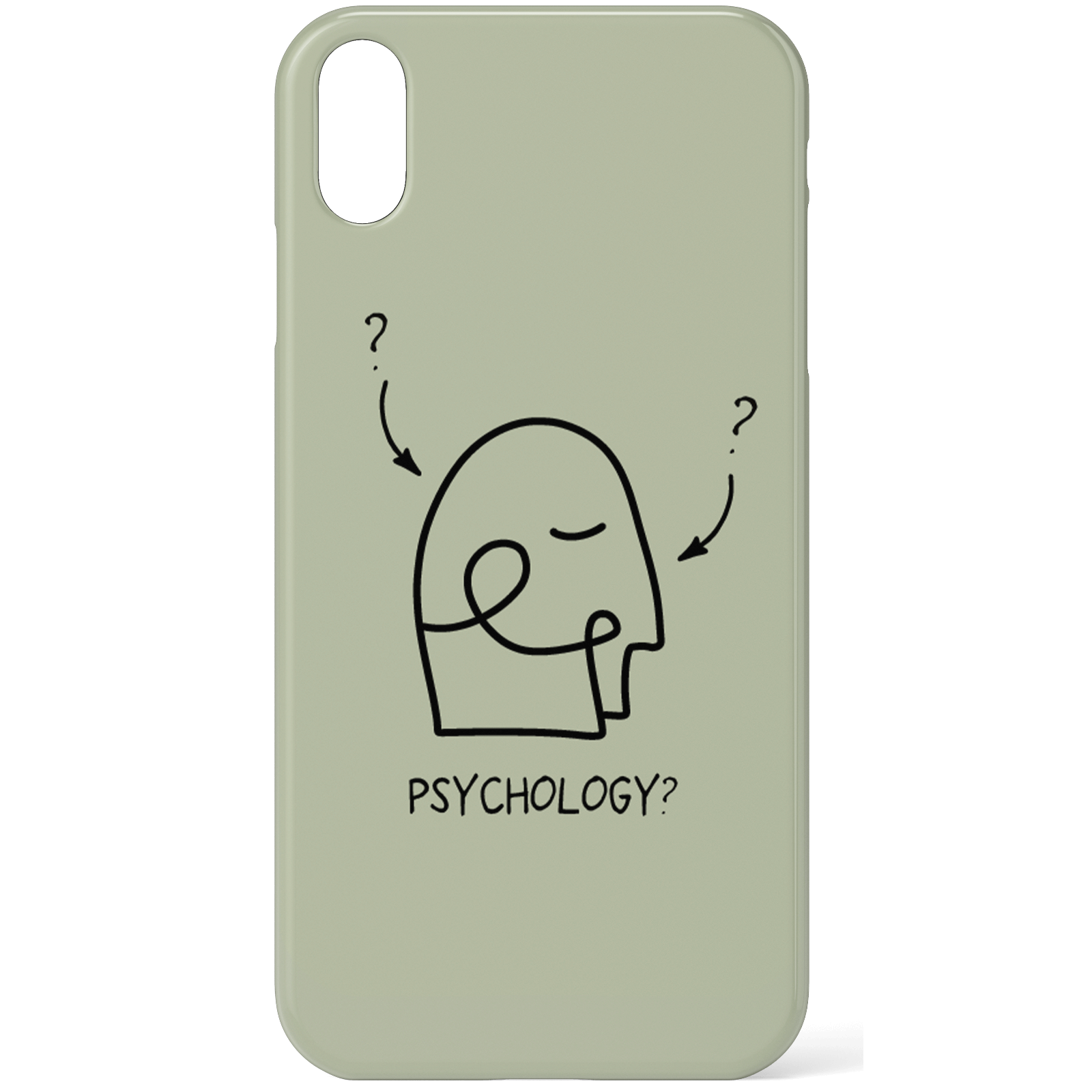 Psychology Illustration Phone Case for iPhone and Android - iPhone 5/5s - Snap Case - Matte
