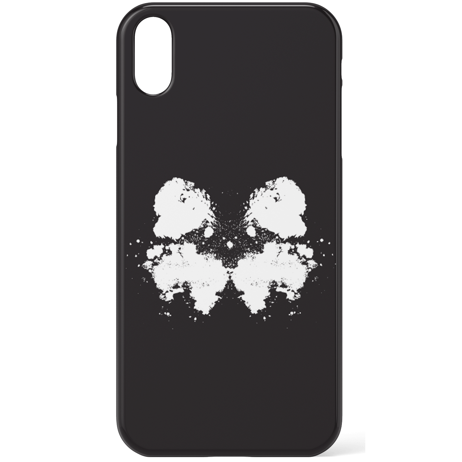 Rorschach Inkblot Black Phone Case for iPhone and Android - iPhone 5/5s - Snap Case - Matte