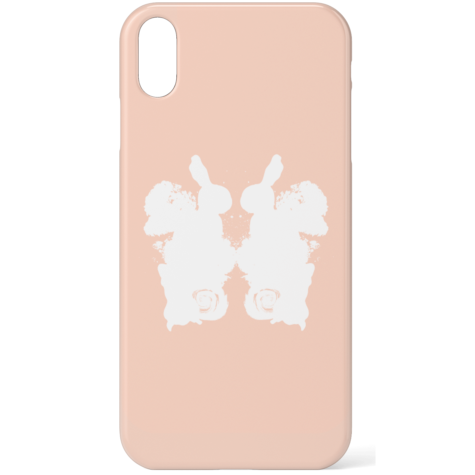Rorschach Inkblot Pink Phone Case for iPhone and Android - iPhone 5/5s - Snap Case - Matte
