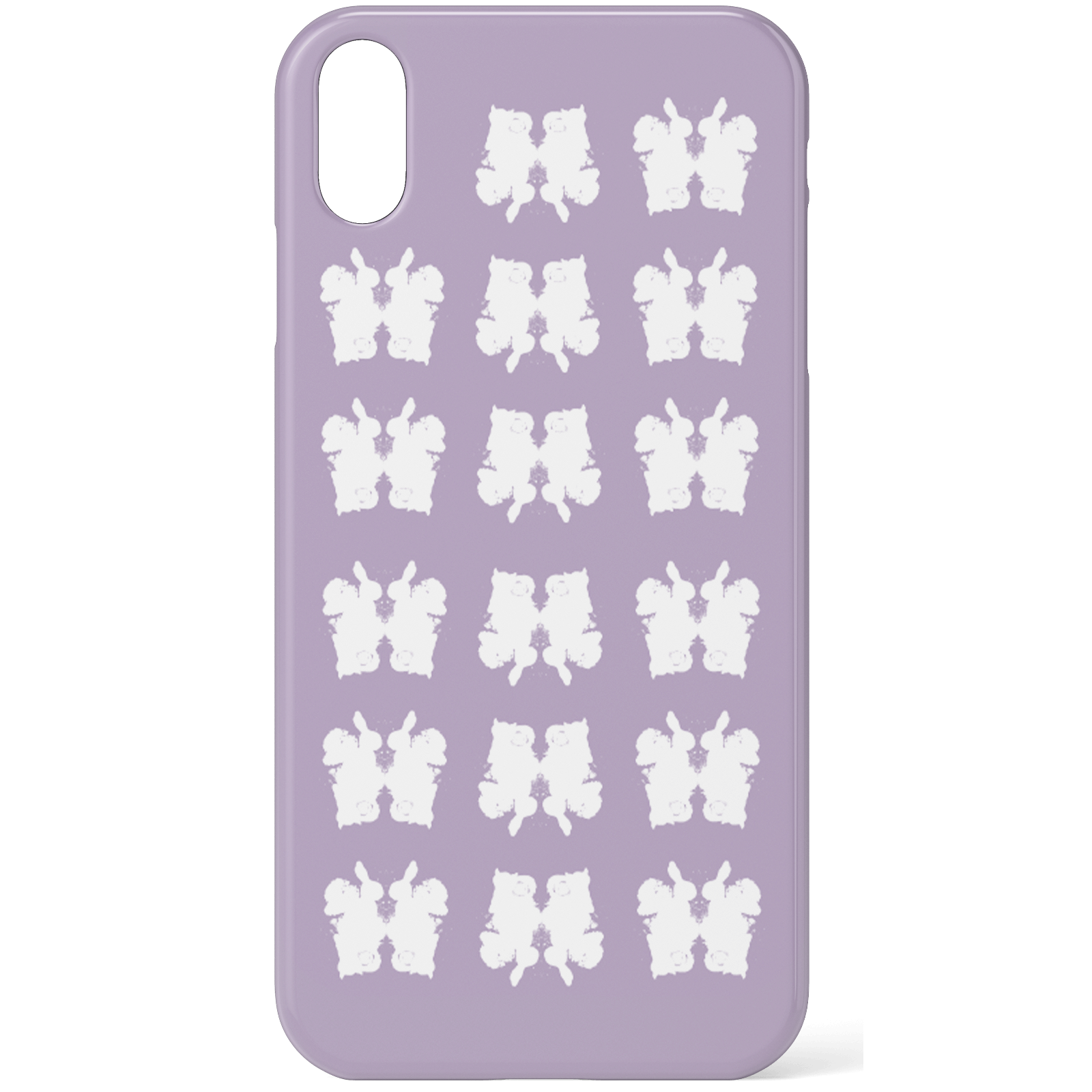 Rorschach Inkblots Purple Phone Case for iPhone and Android - iPhone 5/5s - Snap Case - Matte