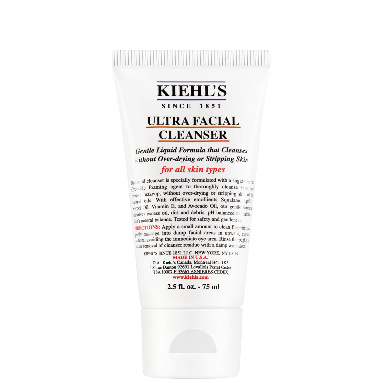 Kiehl's Ultra Facial Cleanser (Various Sizes) - 75ml