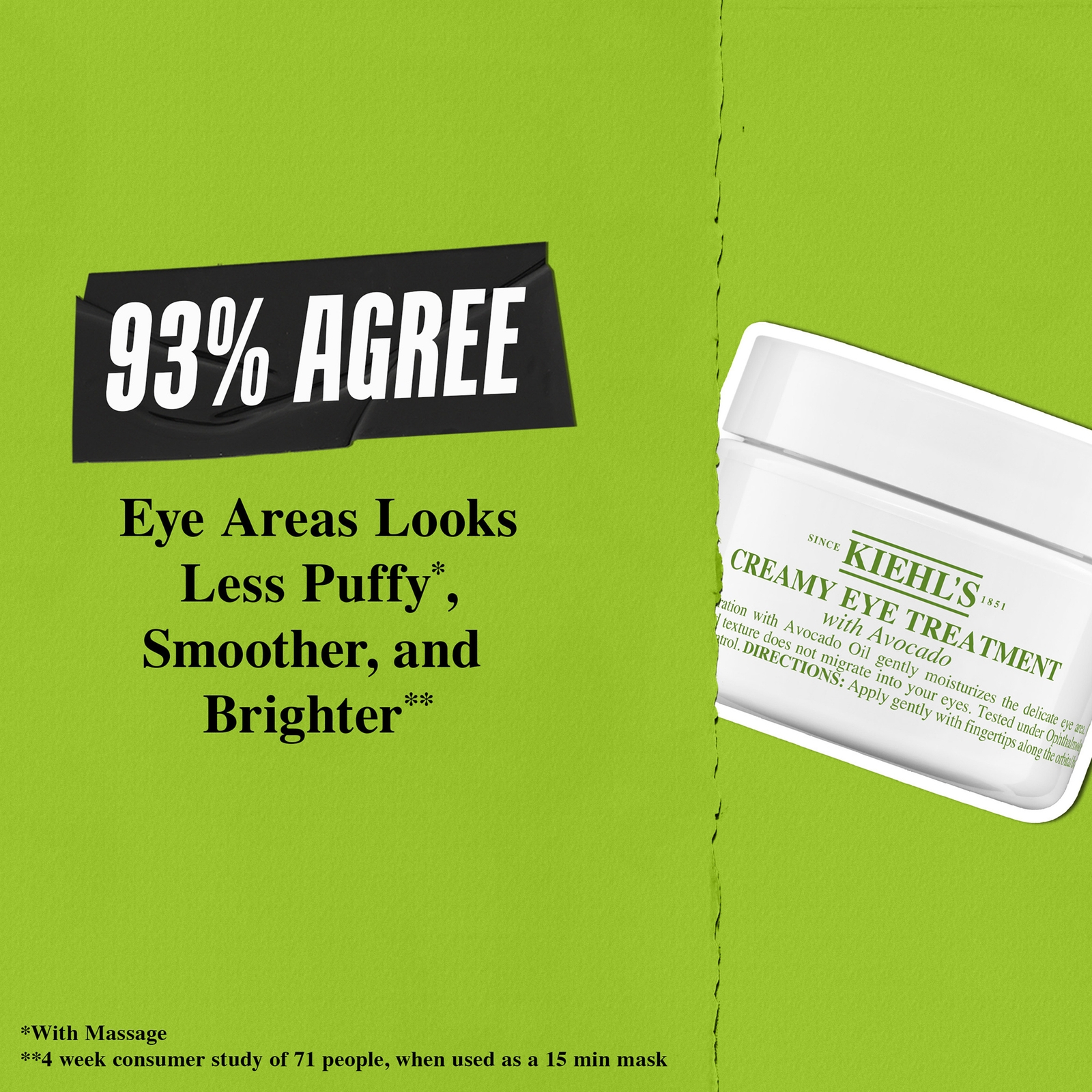 Thumbnail - Kiehl's Creamy Eye Treatment with Avocado (Various Sizes) - 28G