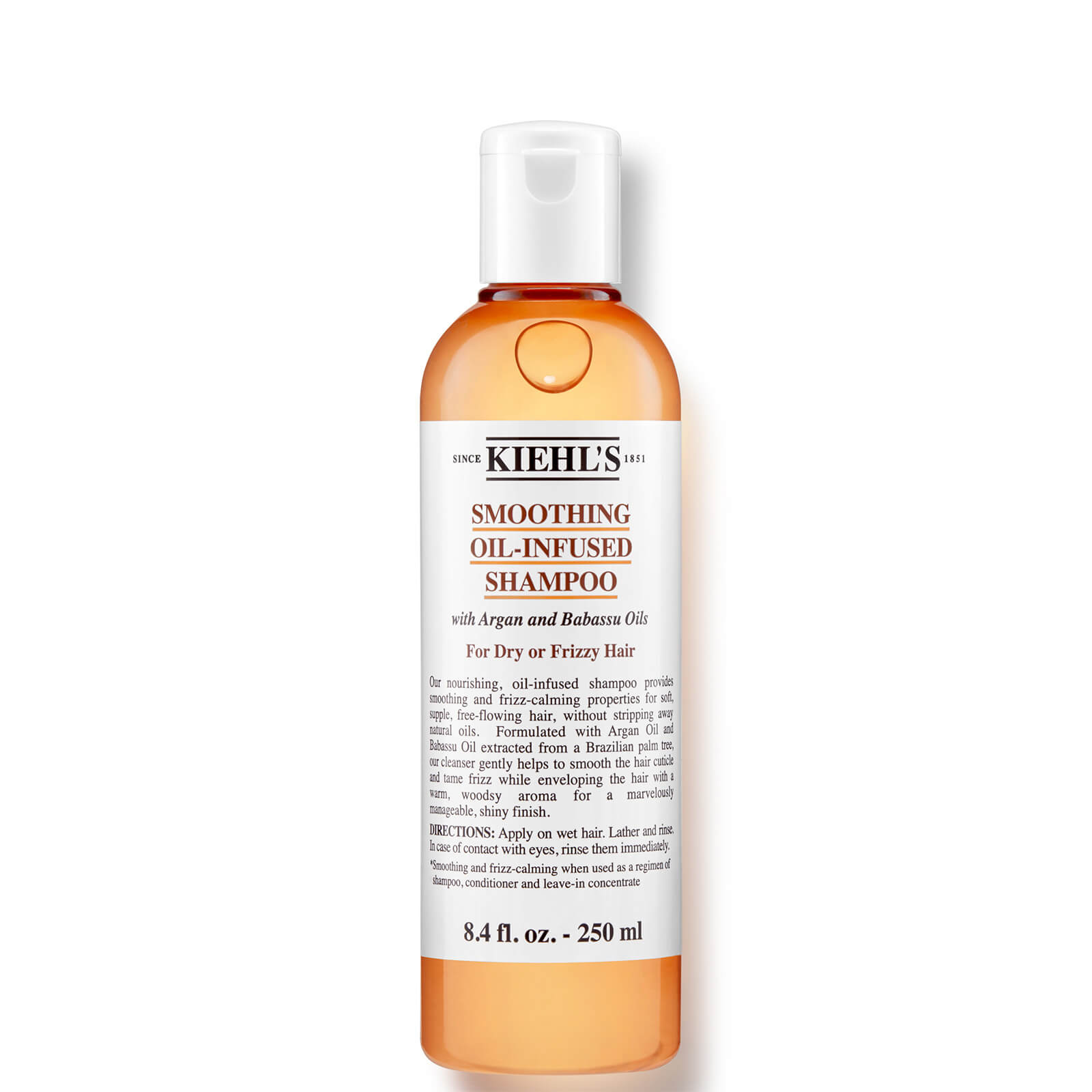 Kiehl's Smoothing Oil-Infused Shampoo (Various Sizes) - 250ml