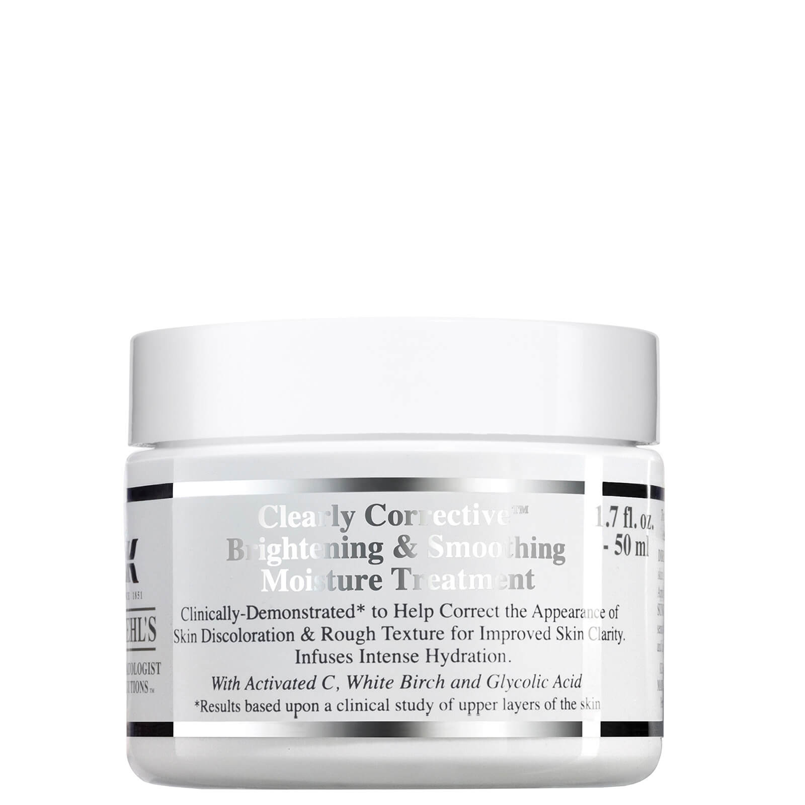 Kiehl's Since 1851 Kiehl's Clearly Corrective Brightening And Smoothing Moisture Treatment 50ml In White