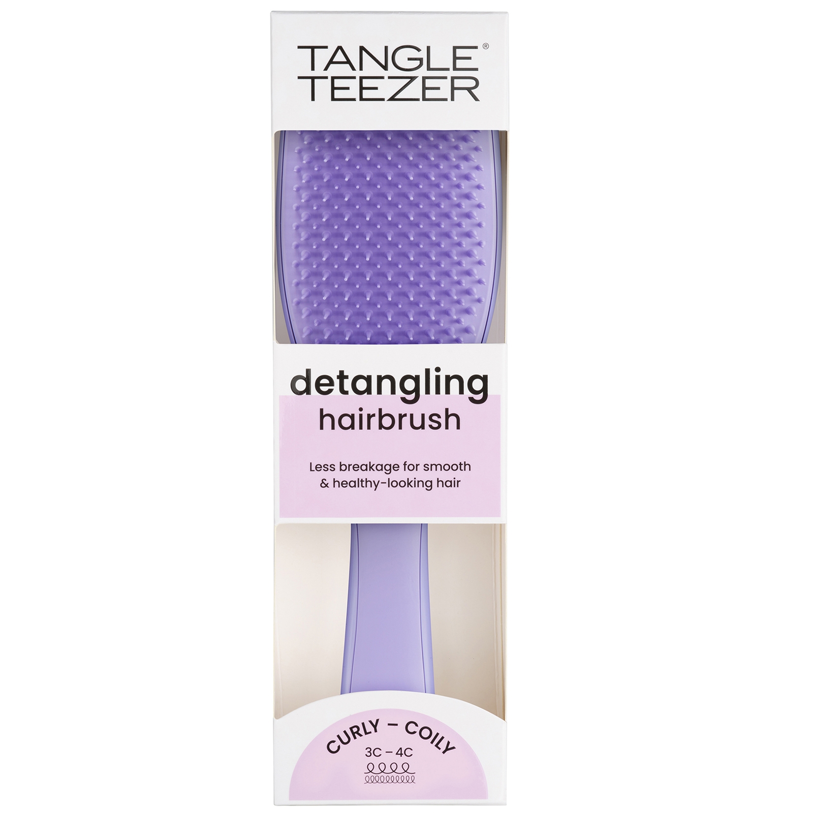 Thumbnail - Tangle Teezer Naturally Curly Hairbrush - Purple Passion
