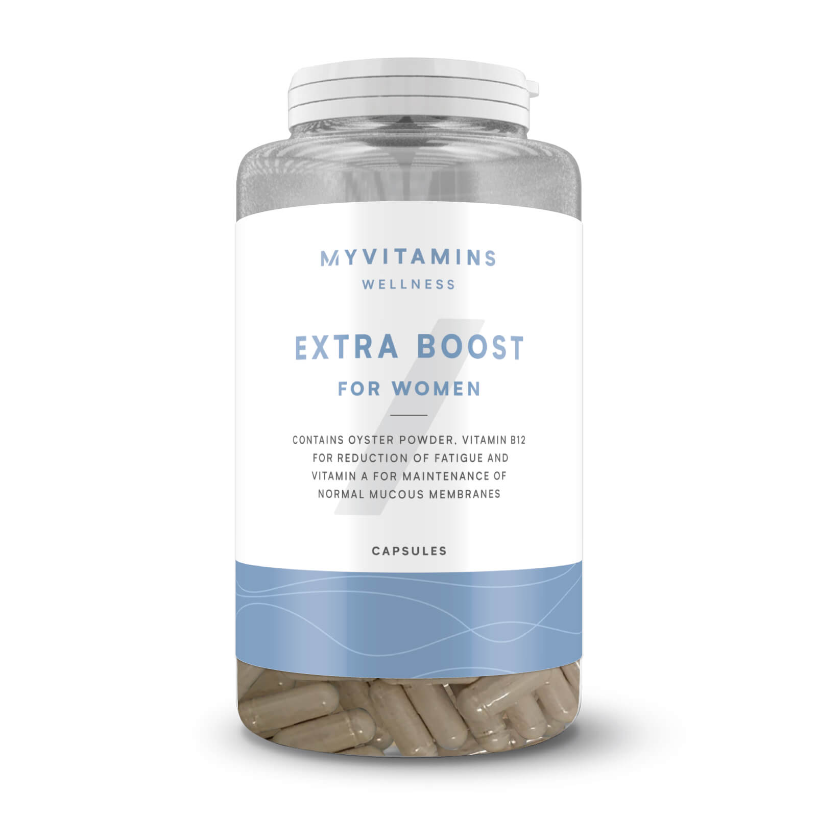 Myprotein UK Myvitamins Extra Boost (For Women) - 60Capsules - Unflavoured