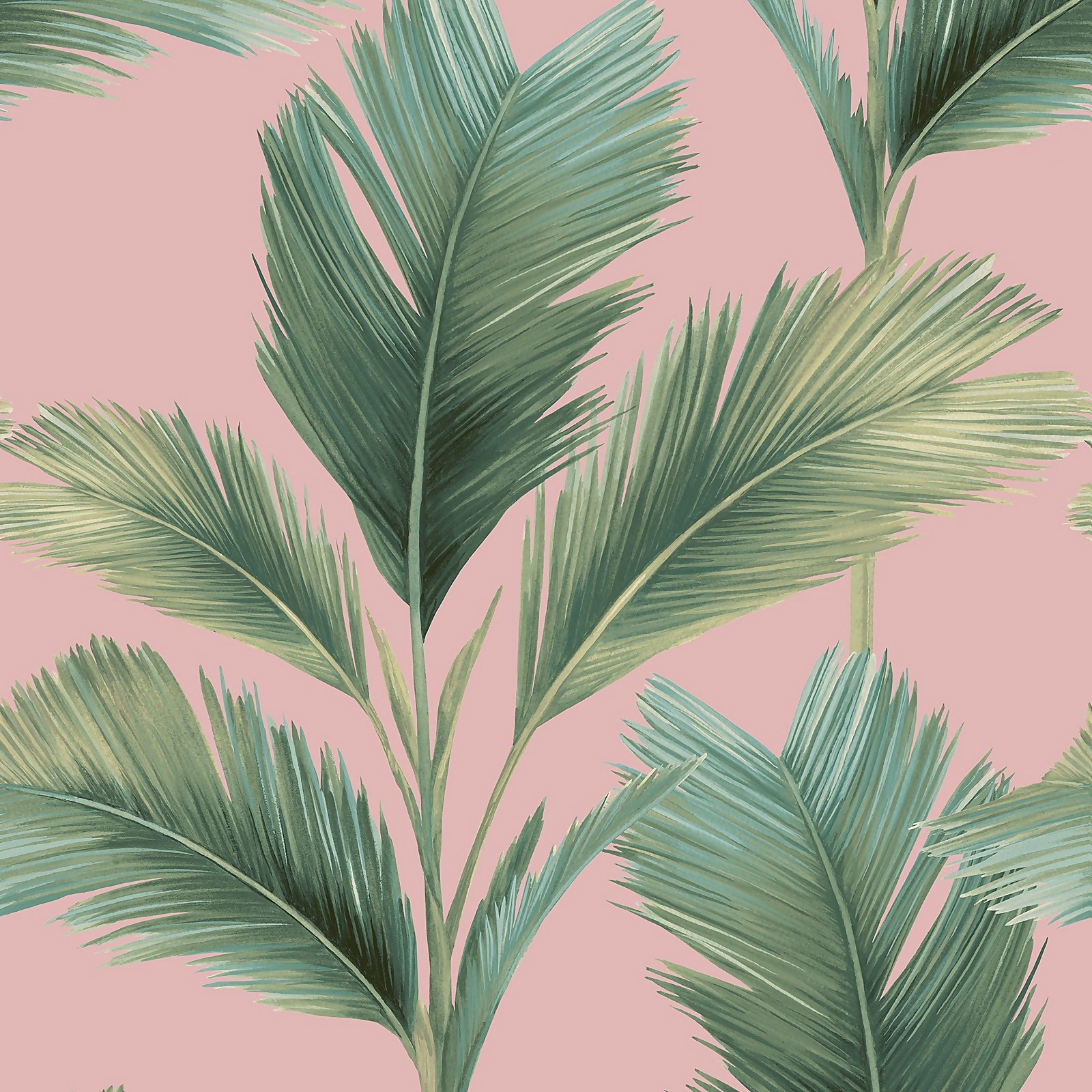 Photo of Belgravia Décor Kailani Leaf Pink Wallpaper