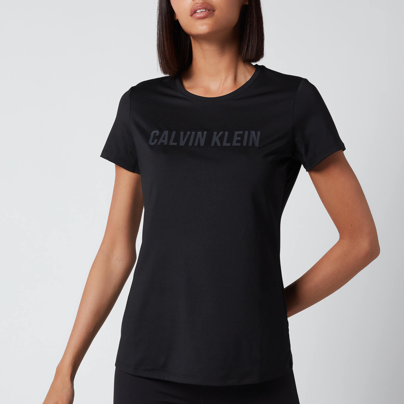 Calvin Klein Performance Women's Essentials Ss T-Shirt - CK Black - XS