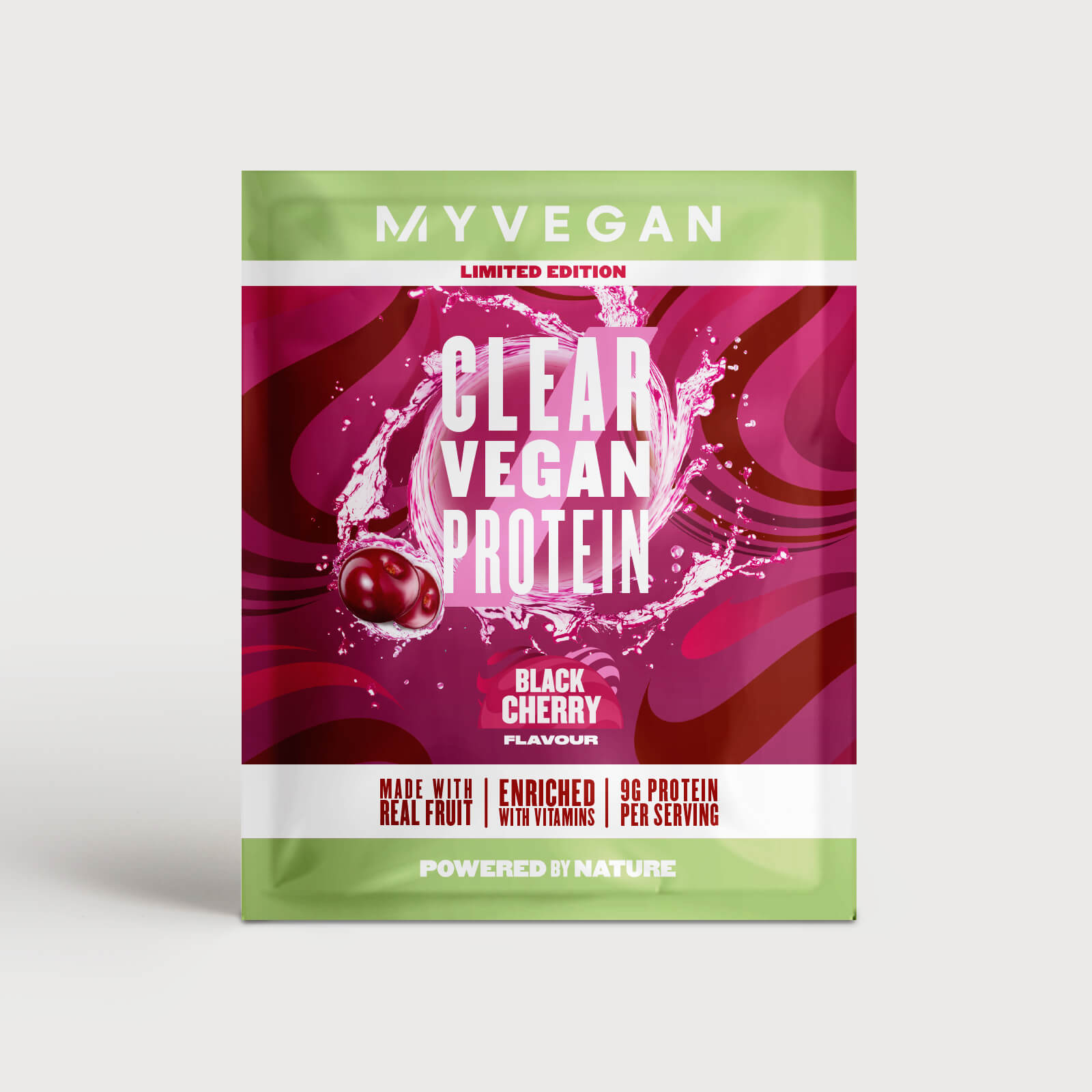 Clear Vegan Protein (Sample) - 16g - Black Cherry