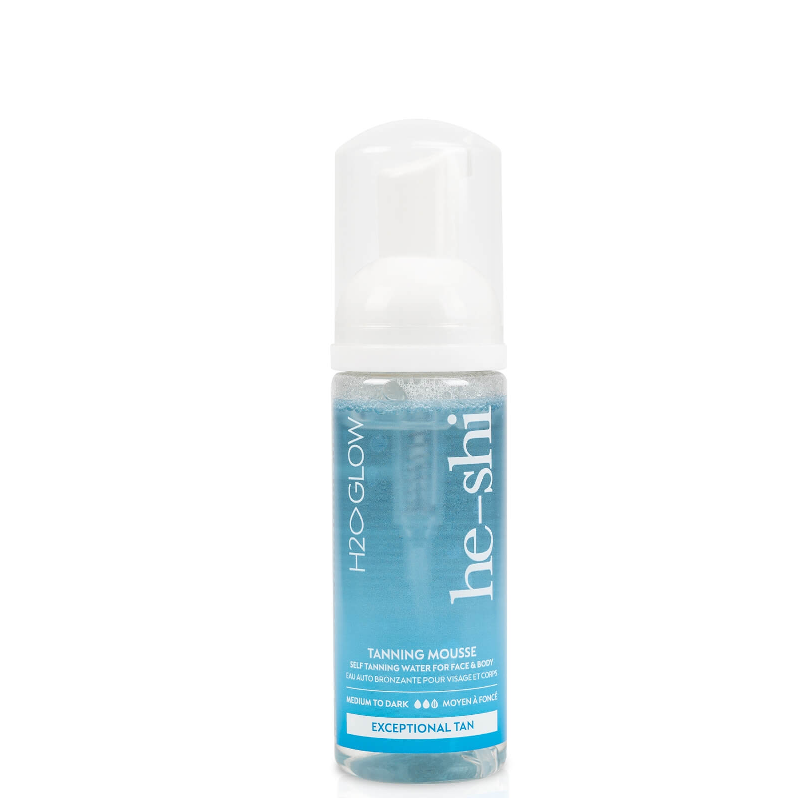 He-Shi H2O Glow Tanning Mousse 150ml