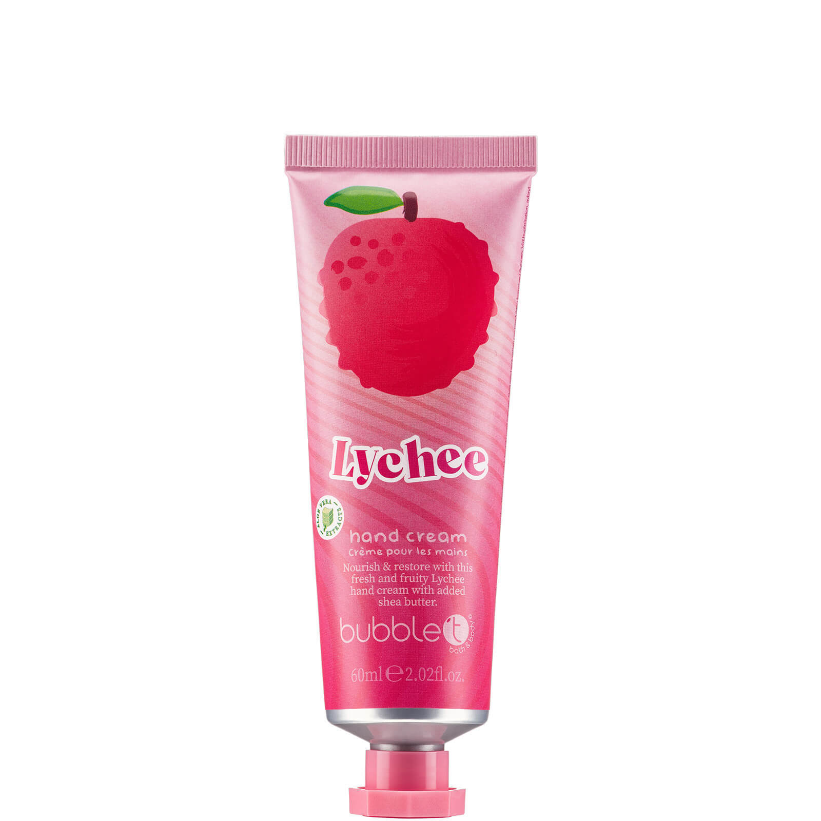 Bubble T Cosmetics Hand Cream - Lychee 60ml