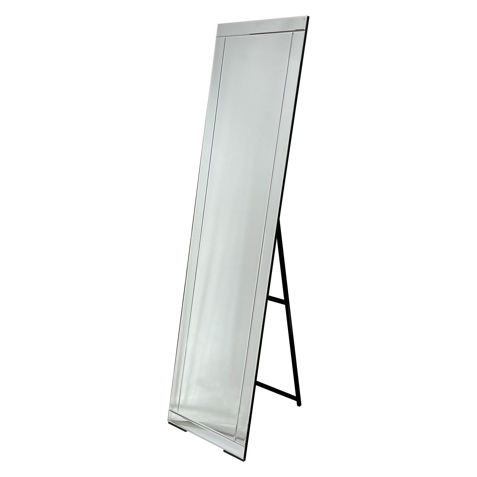 Photo of Bevelled Cheval Floor Mirror