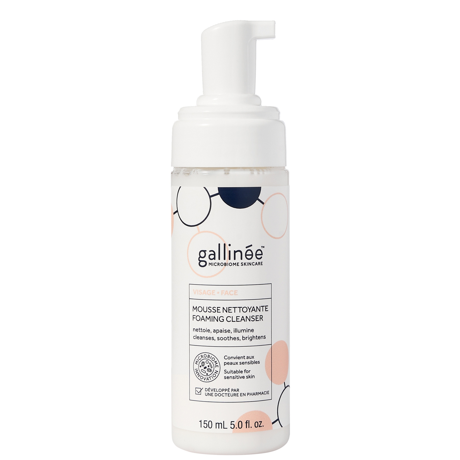 Photos - Facial / Body Cleansing Product Gallinée Prebiotic Foaming Facial Cleanser 150ml